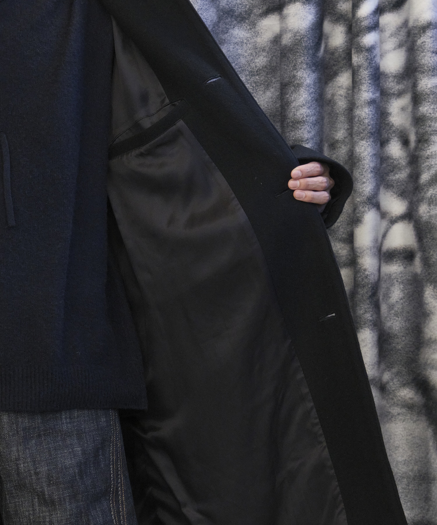 Bal Collar Wool Coat × CONZ MATSUFUJI