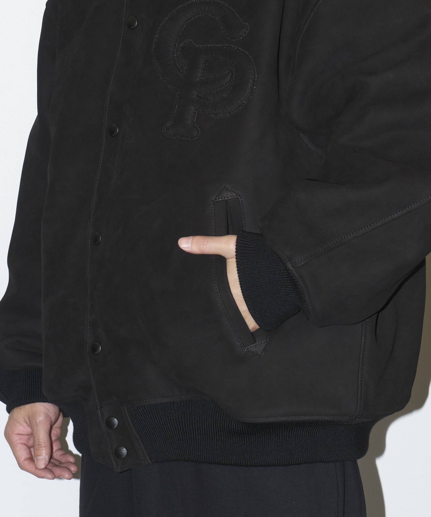 Nubuck Varsity Jacket COOTIE PRODUCTIONS