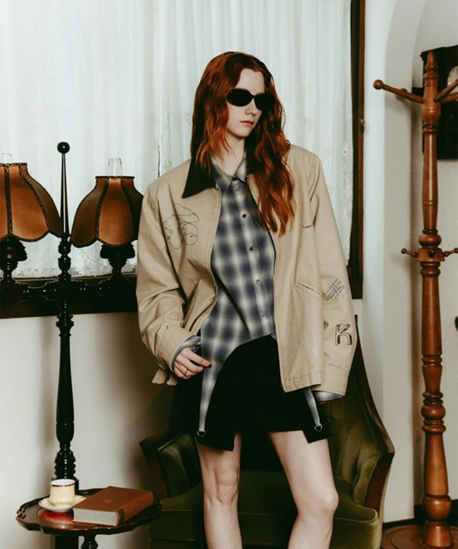 embroidered jacket(unisex) Knuth Marf