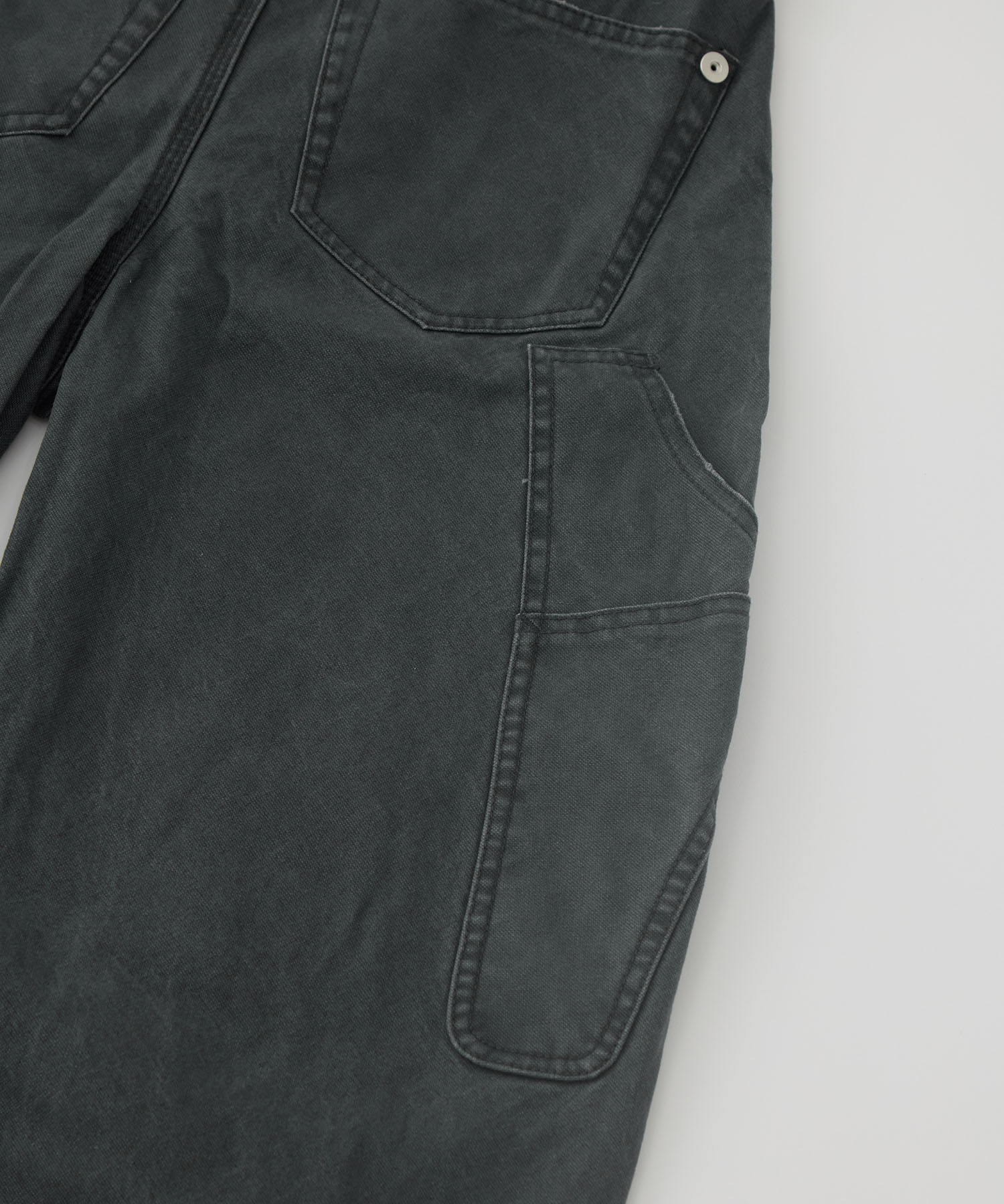 duck double knee curved leg pants CONZ
