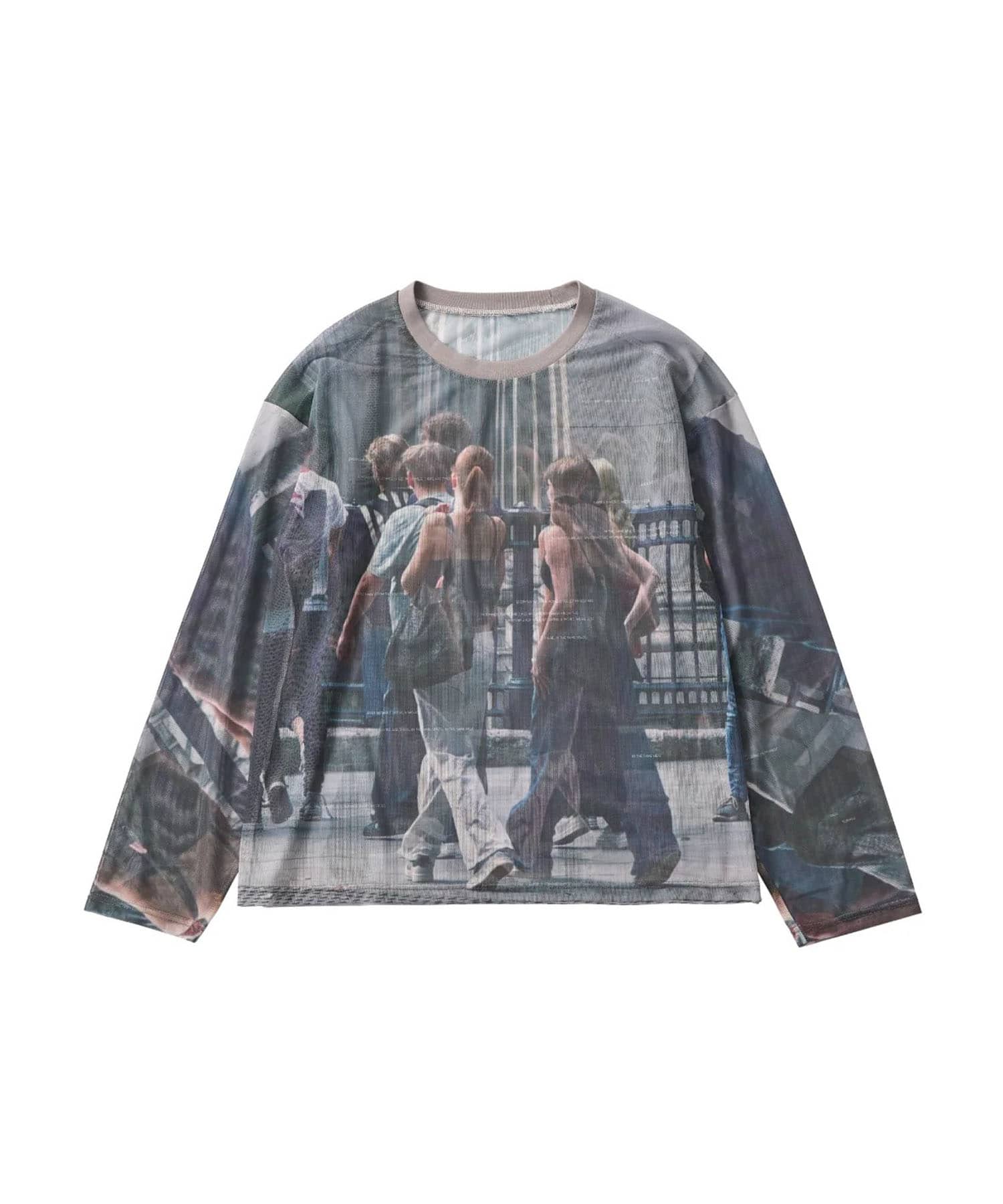 school sheer long-sleeve tee(unisex) Knuth Marf