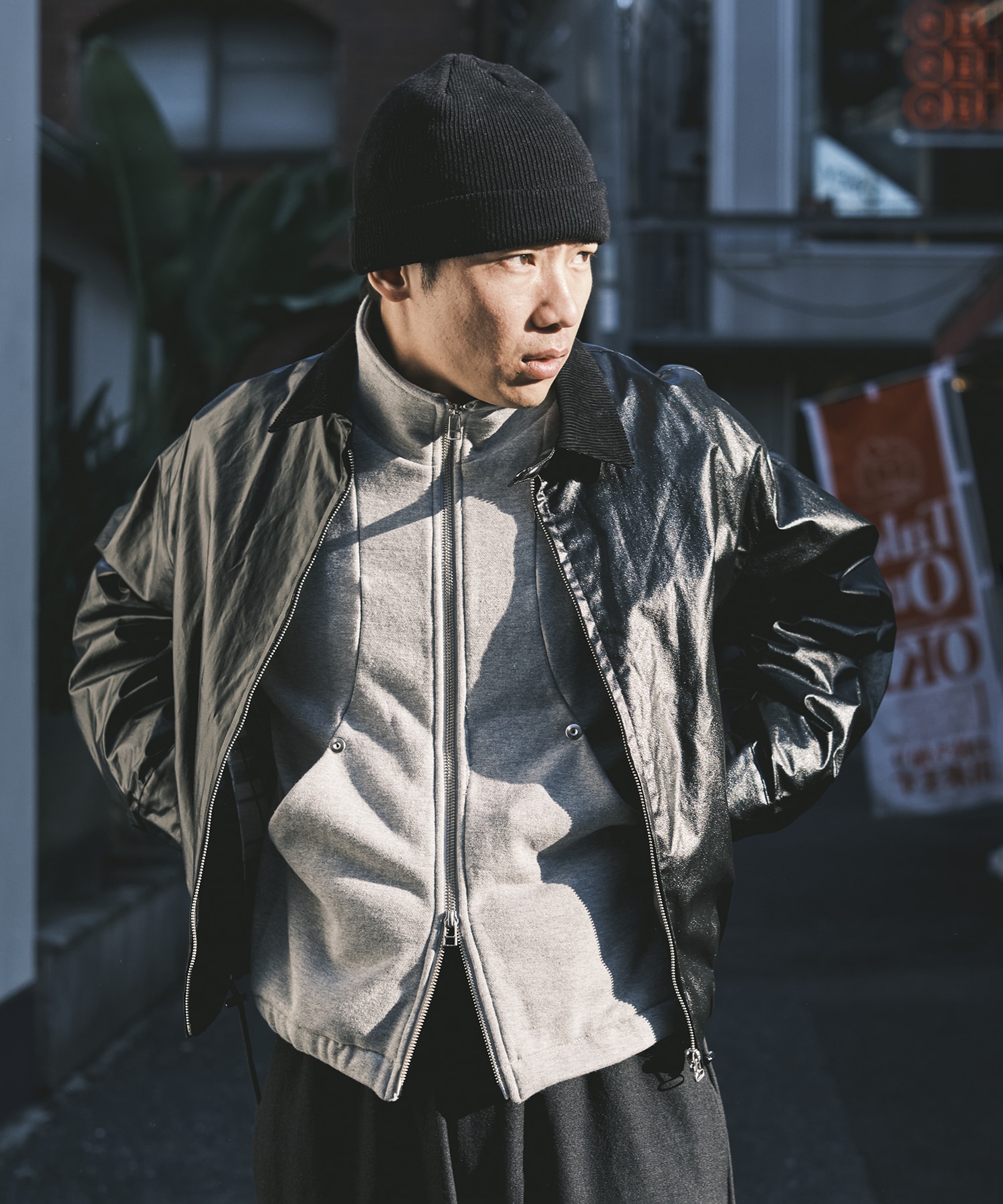 STAND ZIP UP CONZ