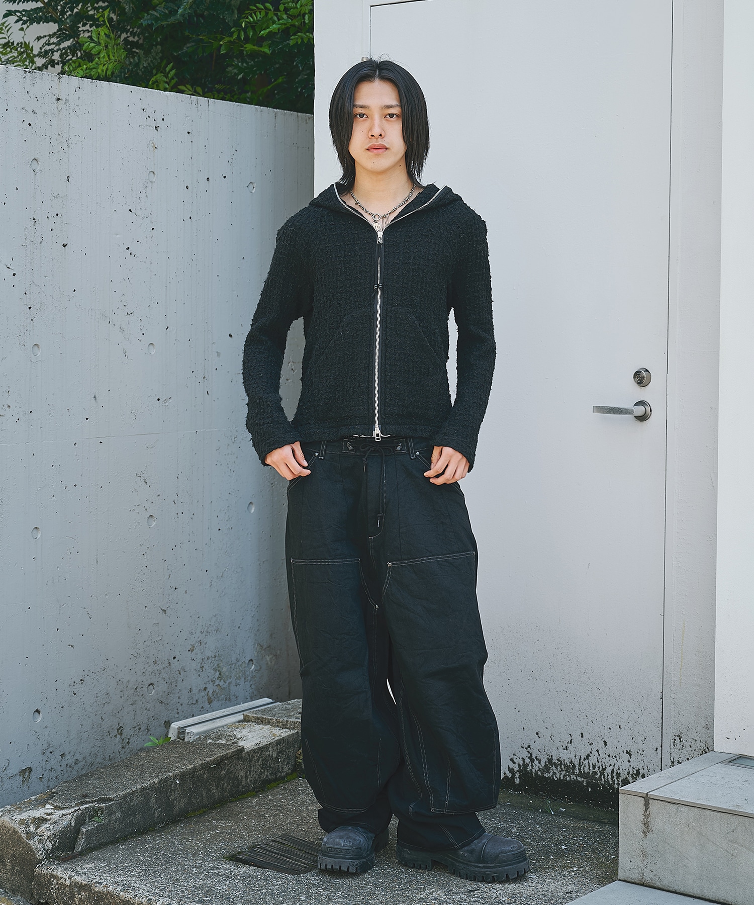 別注 H.D. Double Knee PANTS(XS BLACK): Needles: MENS｜CONZ ONLINE