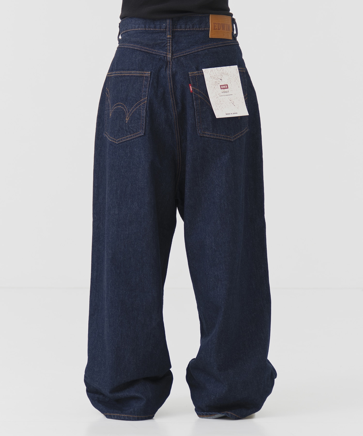 FRESH MAN DENIM WIDE PANTS by EDWIN OW refomed