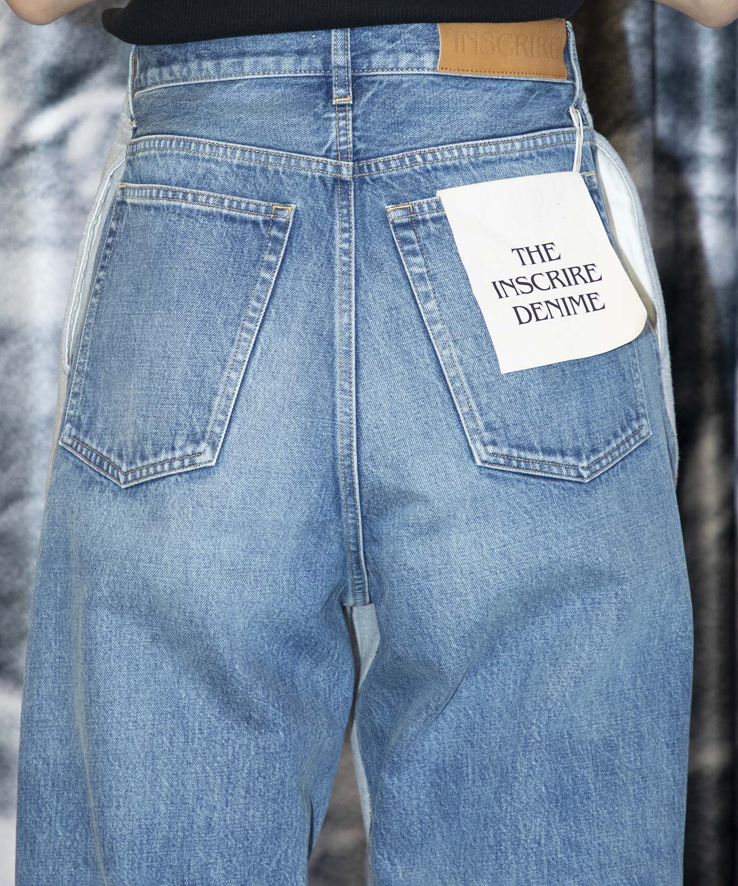 Hybride Sweat Denim Pants INSCRIRE