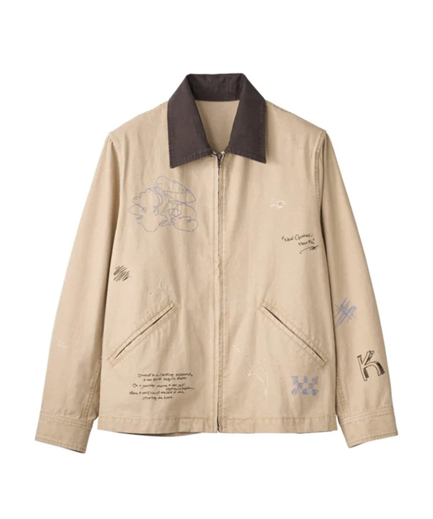 embroidered jacket(unisex) Knuth Marf