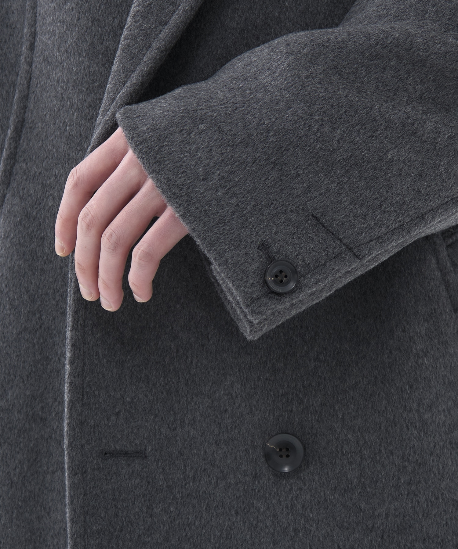 DOUBLE BREASTED CHESTER COAT CONZ