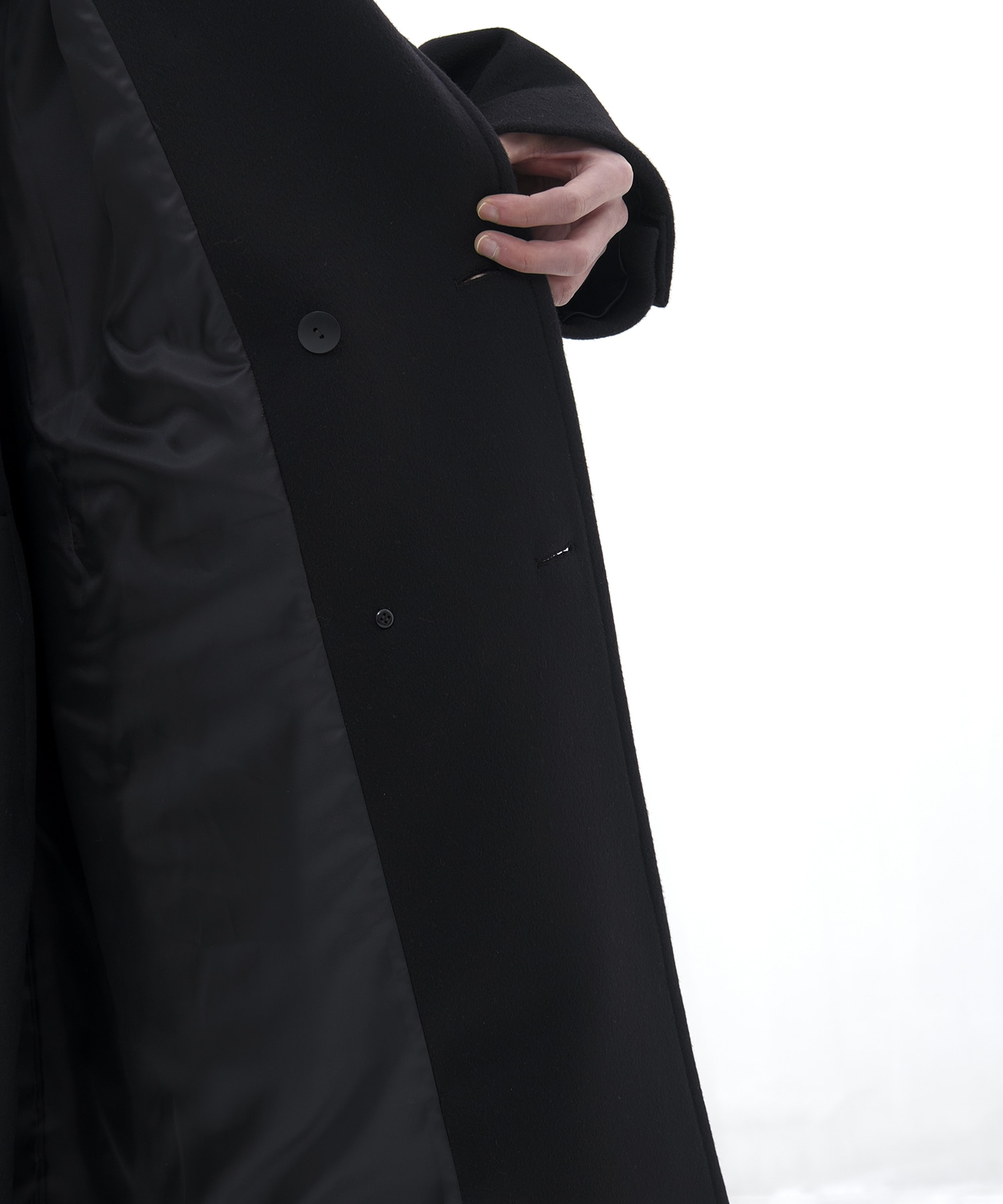 DOUBLE BREASTED CHESTER COAT CONZ