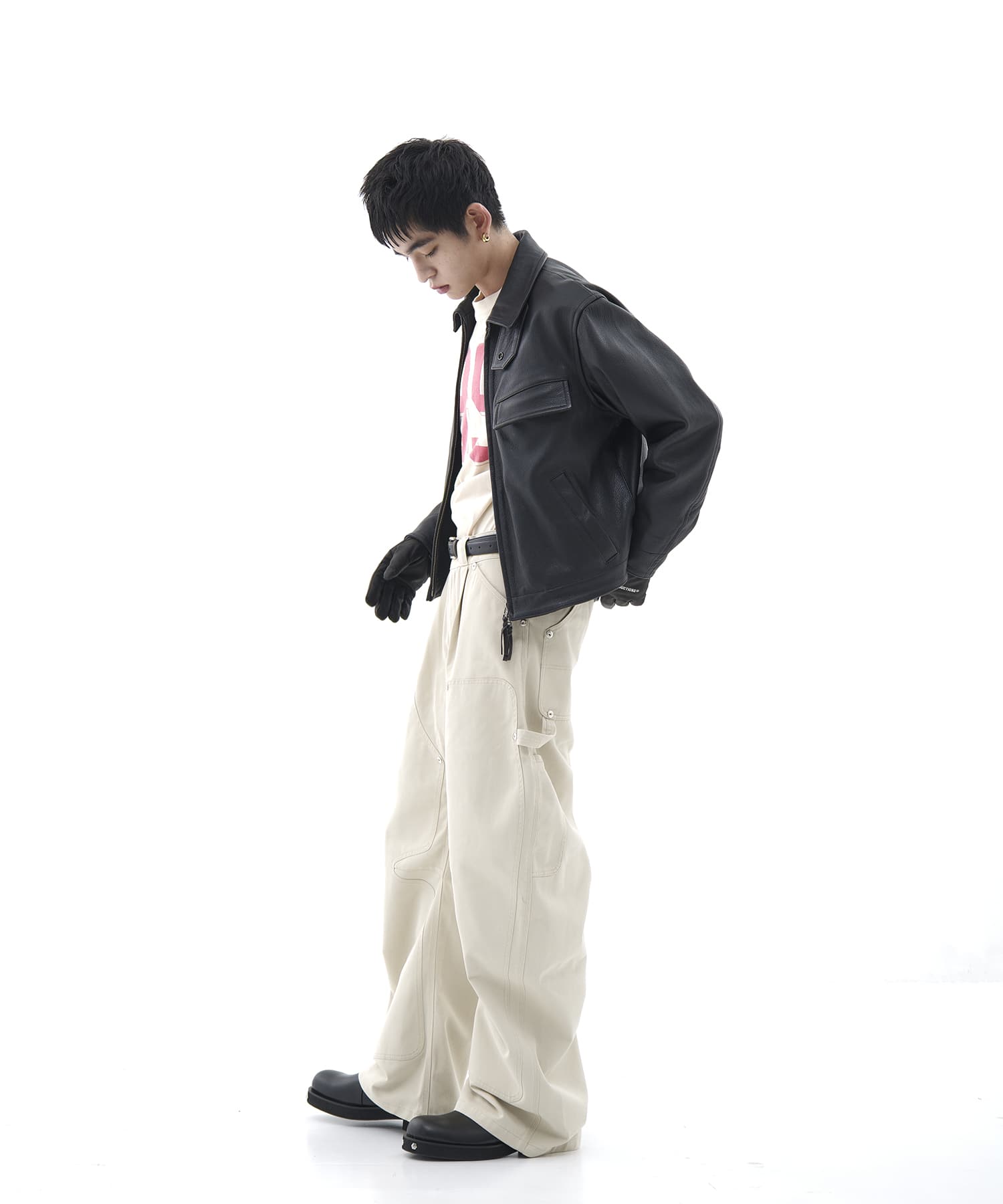 Dickies×CONZ DOUBLE KNEE CURVED LEG PANTS CONZ