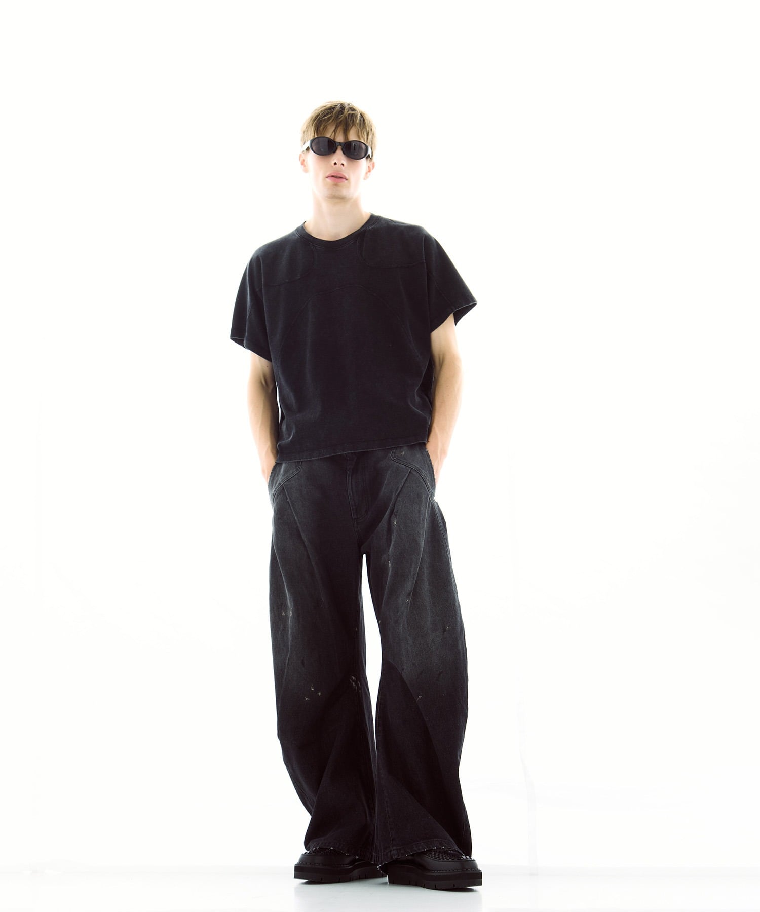 DARK WASH CURVE DENIM CONZ