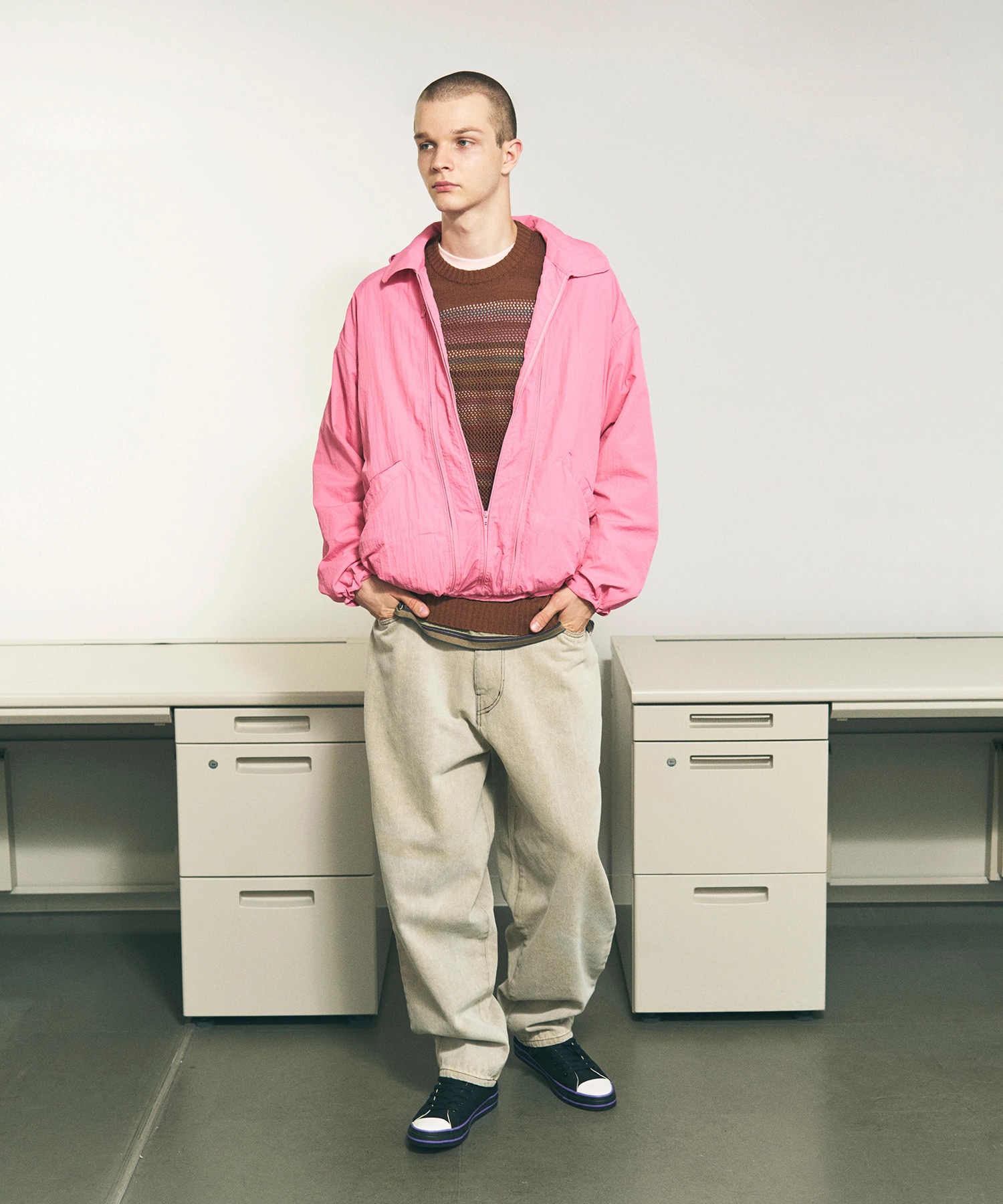 CRUSHED NYLON FULL PACK JACKET PHINGERIN