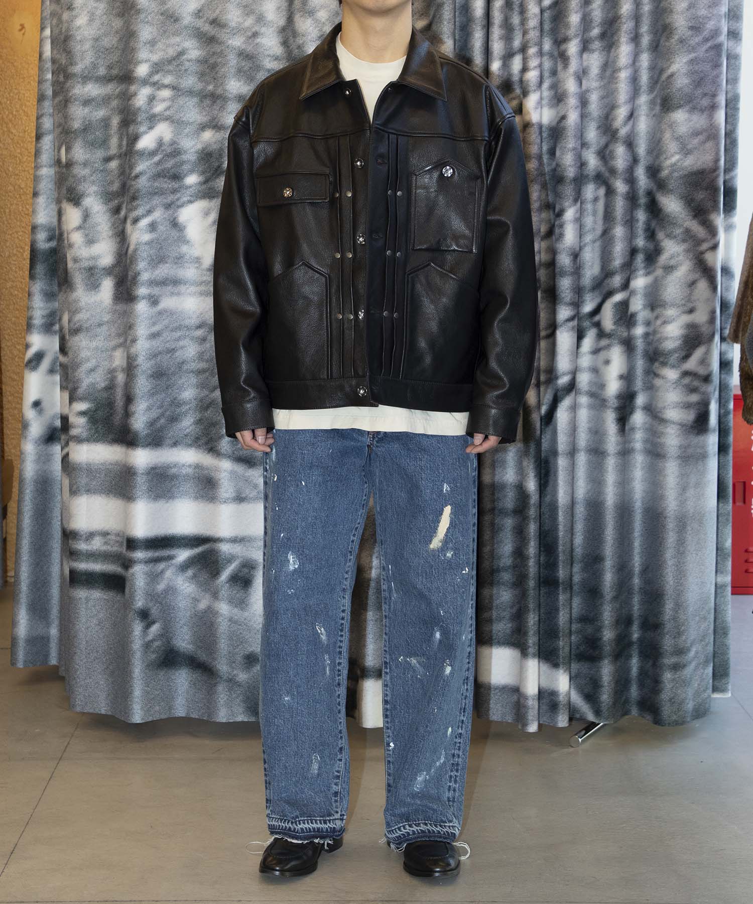 TRUCKER JACKET GOAT CCU