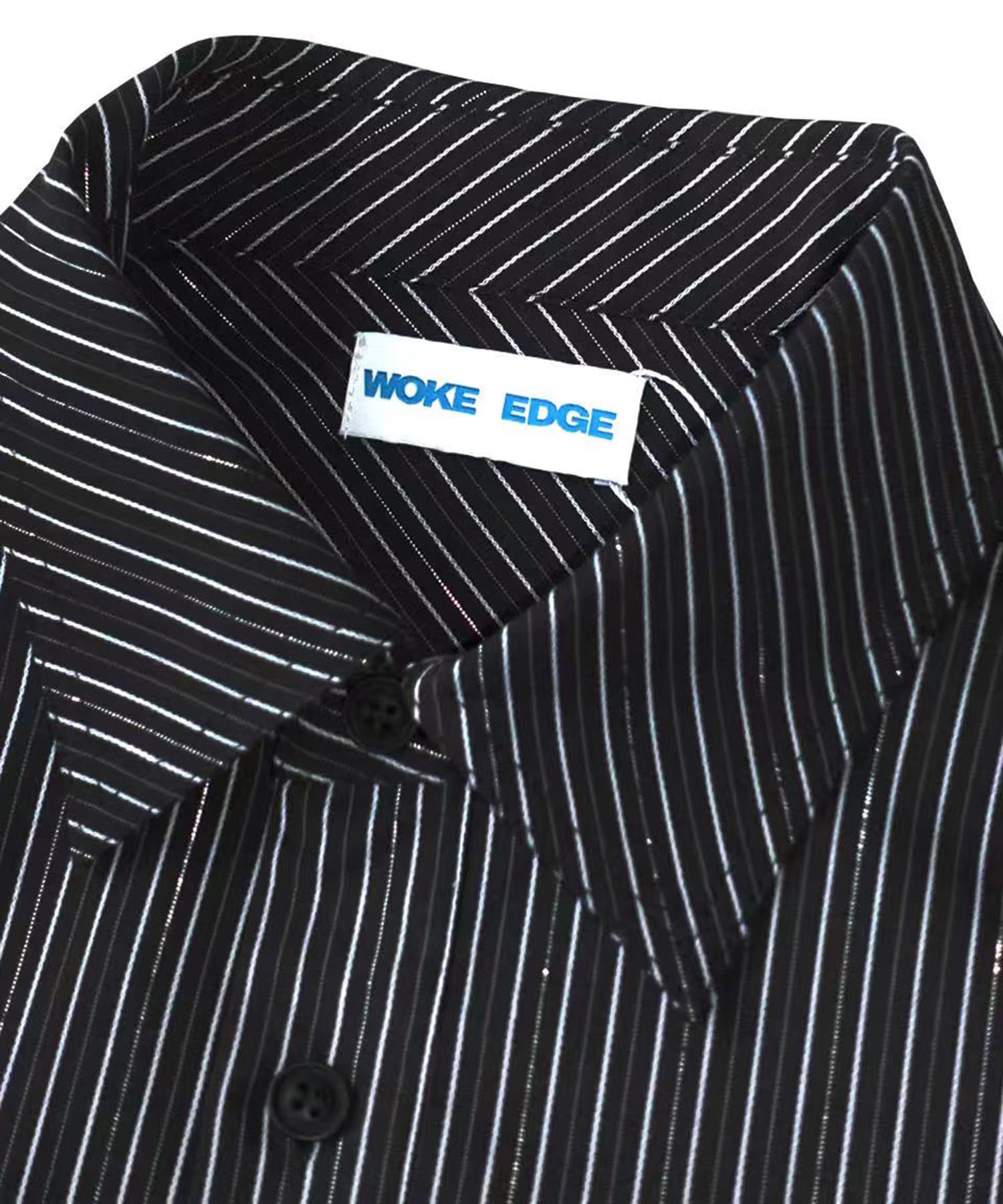 LA Glit Stripe Shirt WOKE EDGE