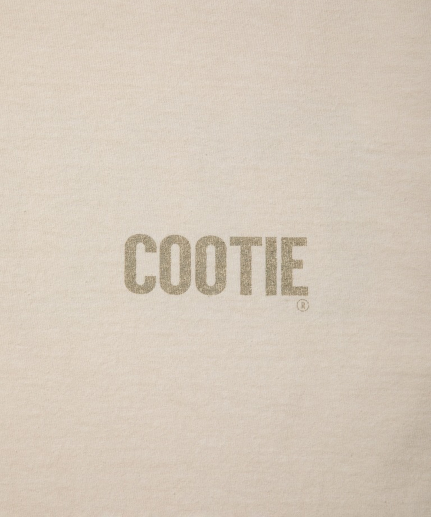 Pigment Dyed S/S Tee(S IVORY): COOTIE PRODUCTIONS: MENS