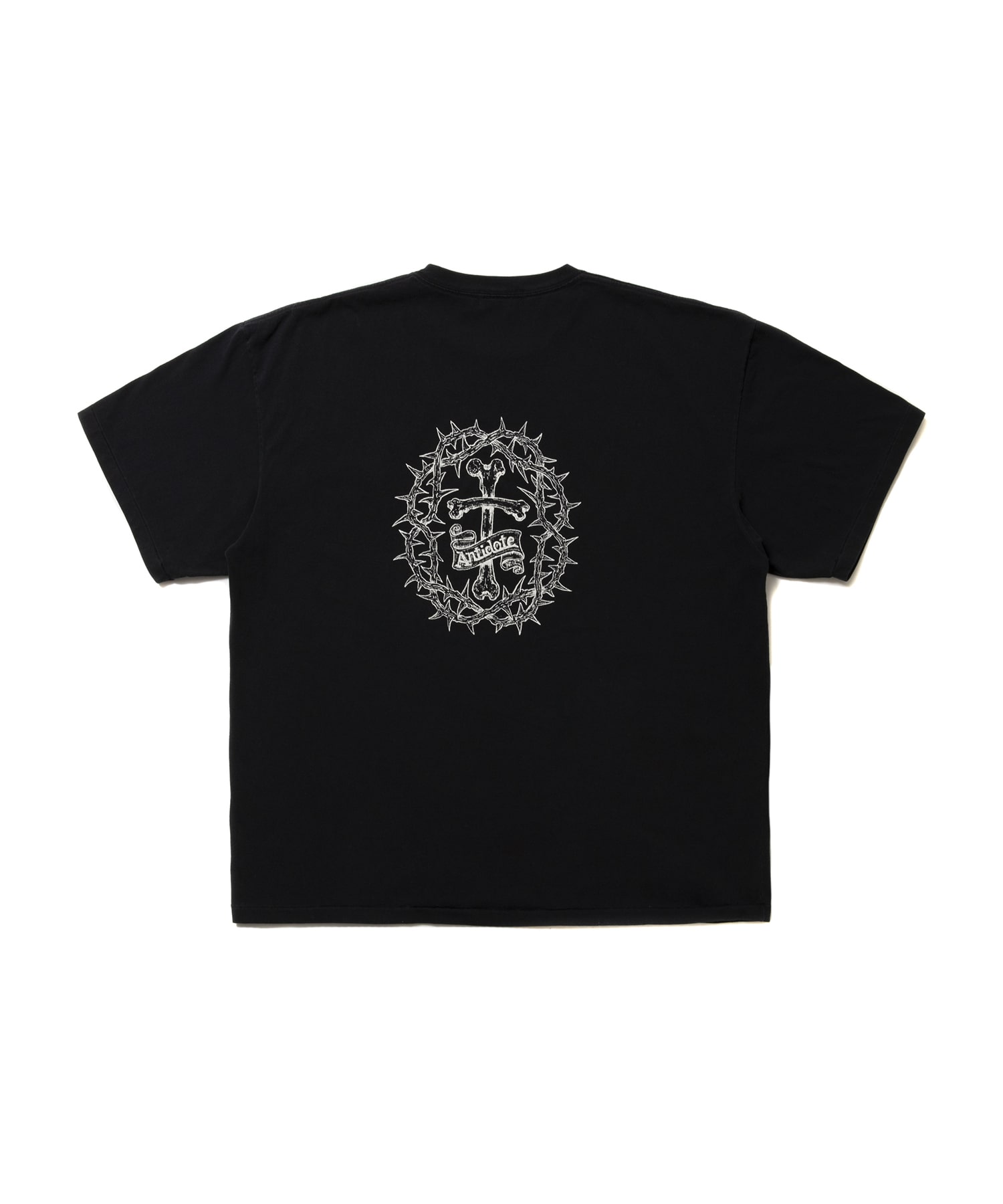 Fade Wash S/S Tee (Skull Jesus) Antidote BUYERS CLUB