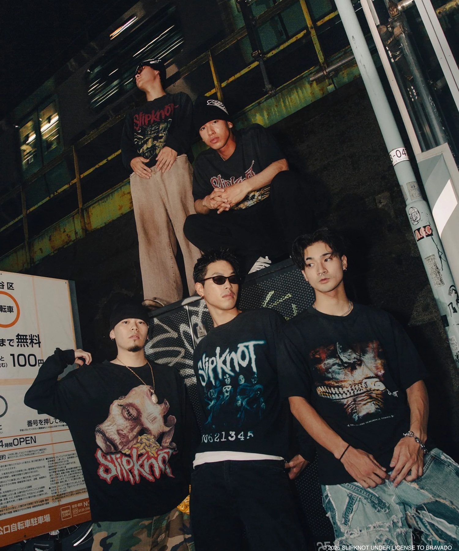 SS TEE①　x slipknot F-LAGSTUF-F
