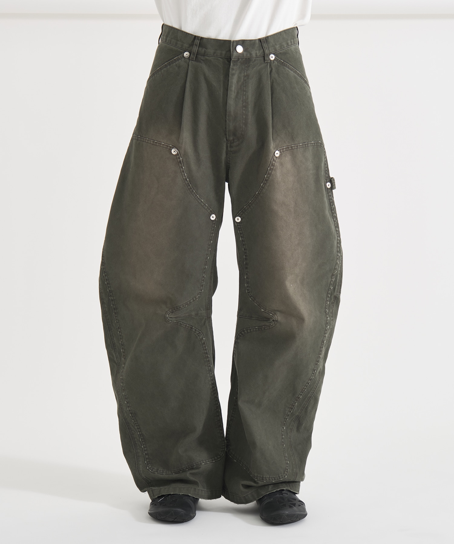 ダックダブルニーカブレッグパンツ CONZ