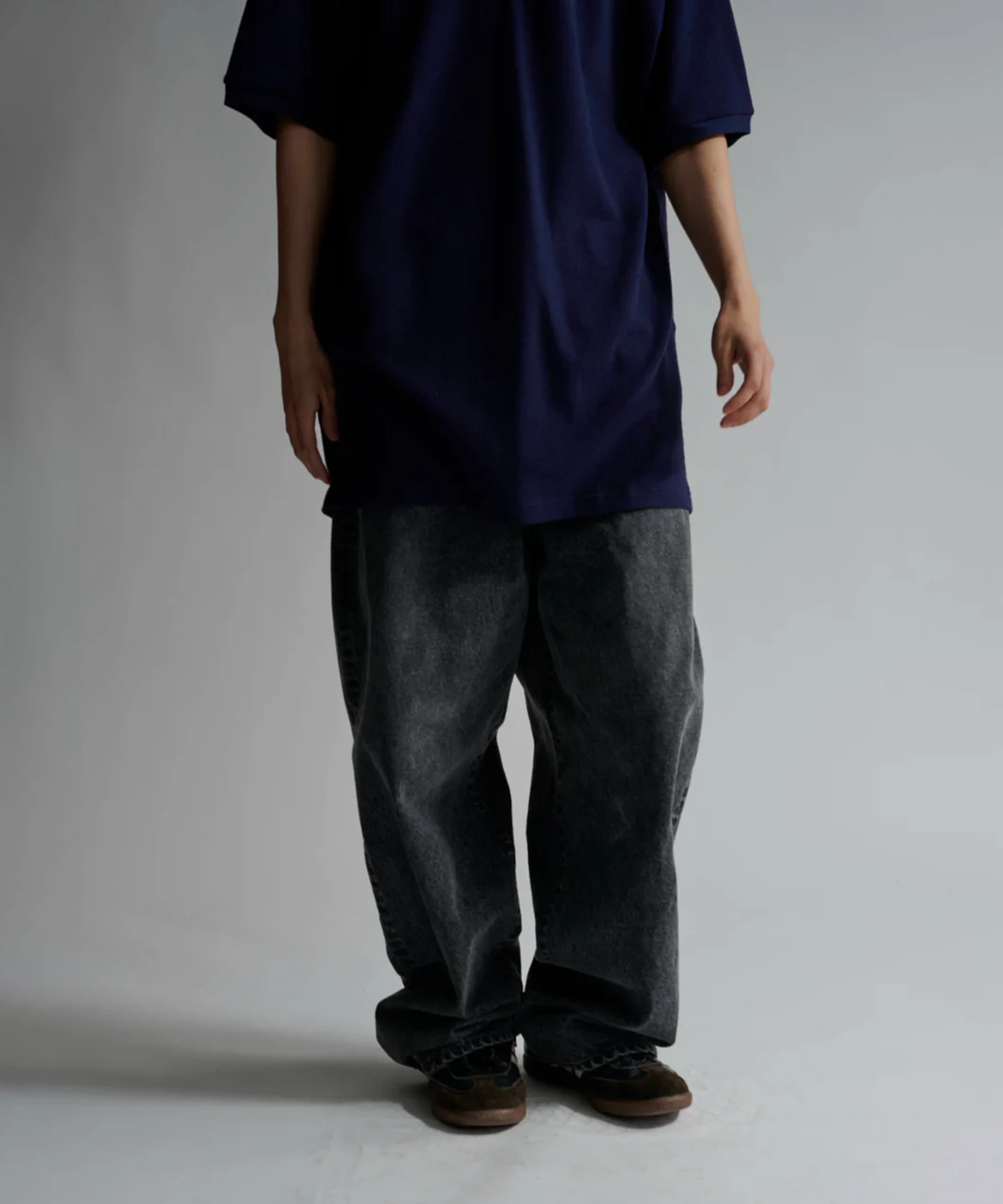 Color Denim Balloon Pants INSCRIRE