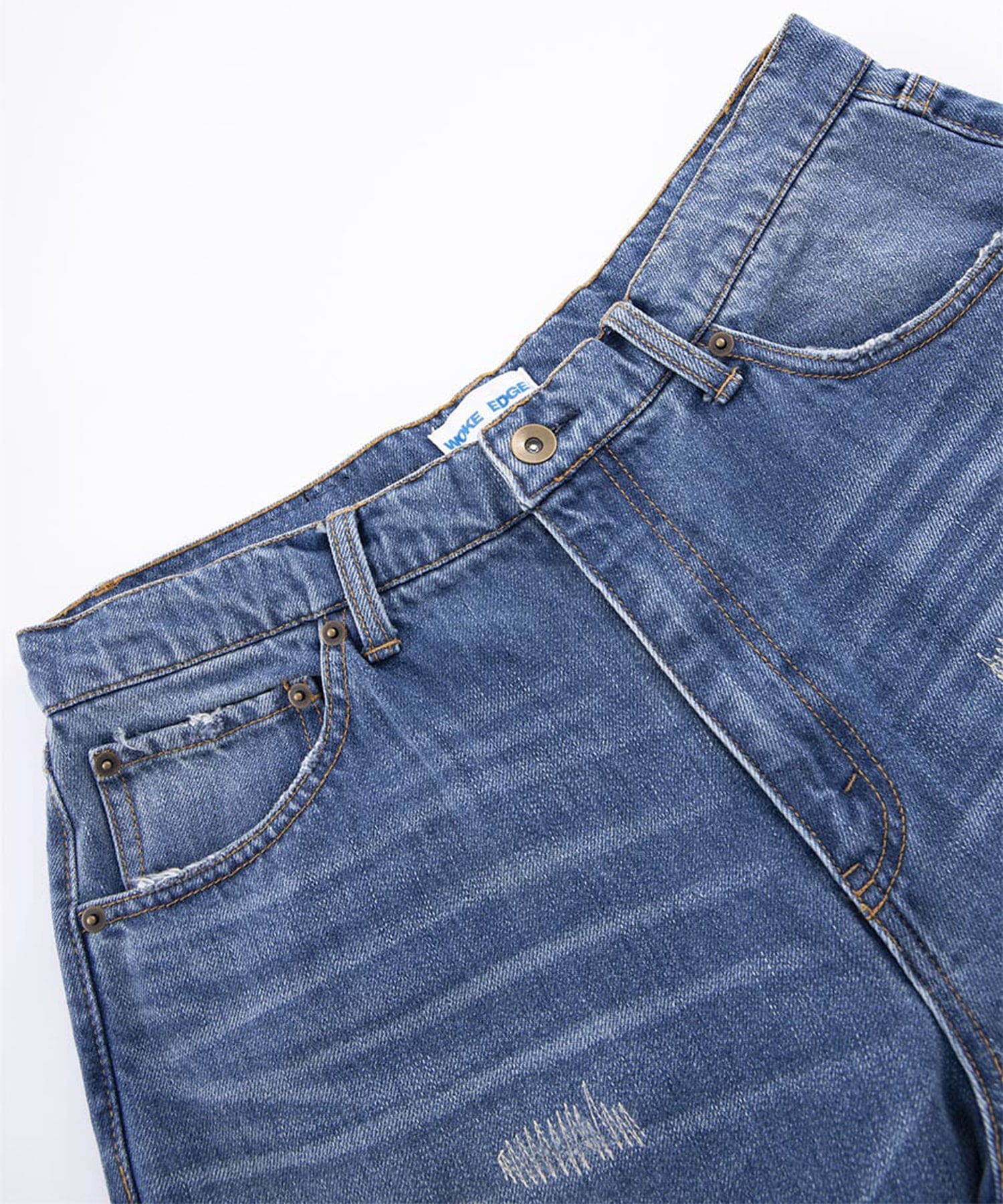 Patchwork Denim WOKE EDGE