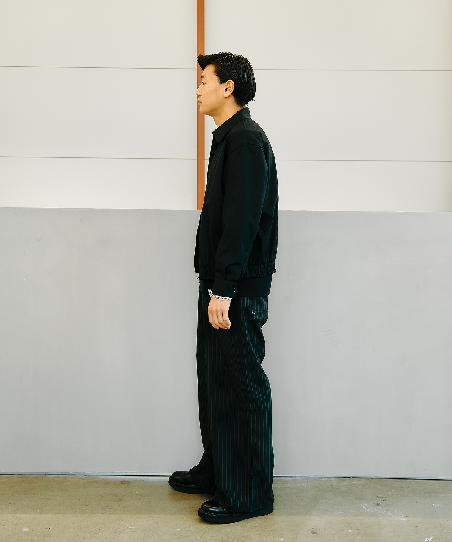 別注 WIDE ONE TUCK STRAIGHT SLACKS JieDa