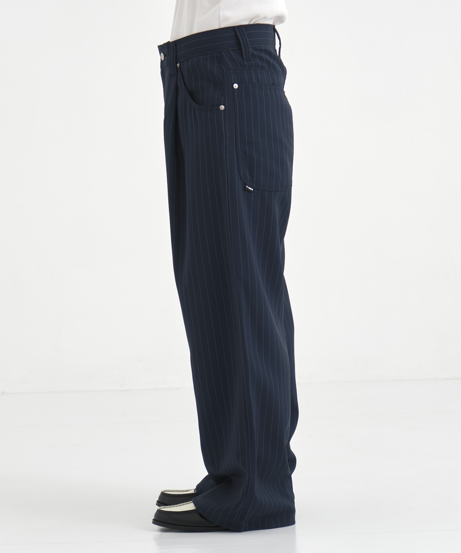 別注 WIDE ONE TUCK STRAIGHT SLACKS JieDa