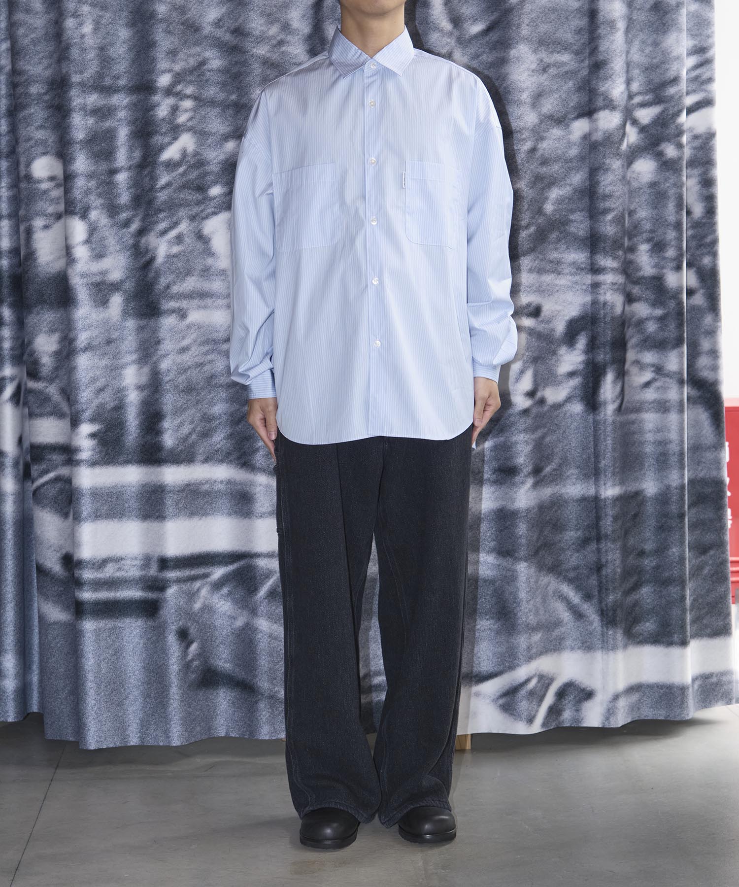 Stripe Broad L/S Shirt COOTIE PRODUCTIONS