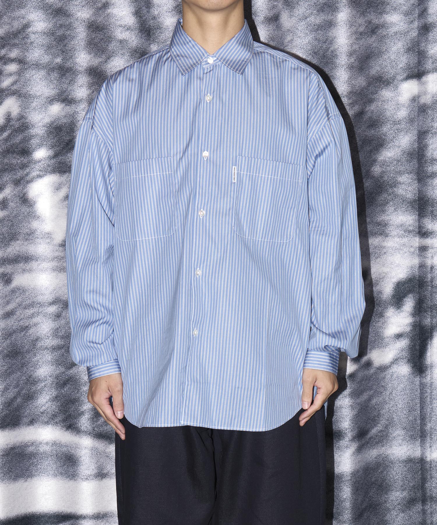 Stripe Broad L/S Shirt COOTIE PRODUCTIONS