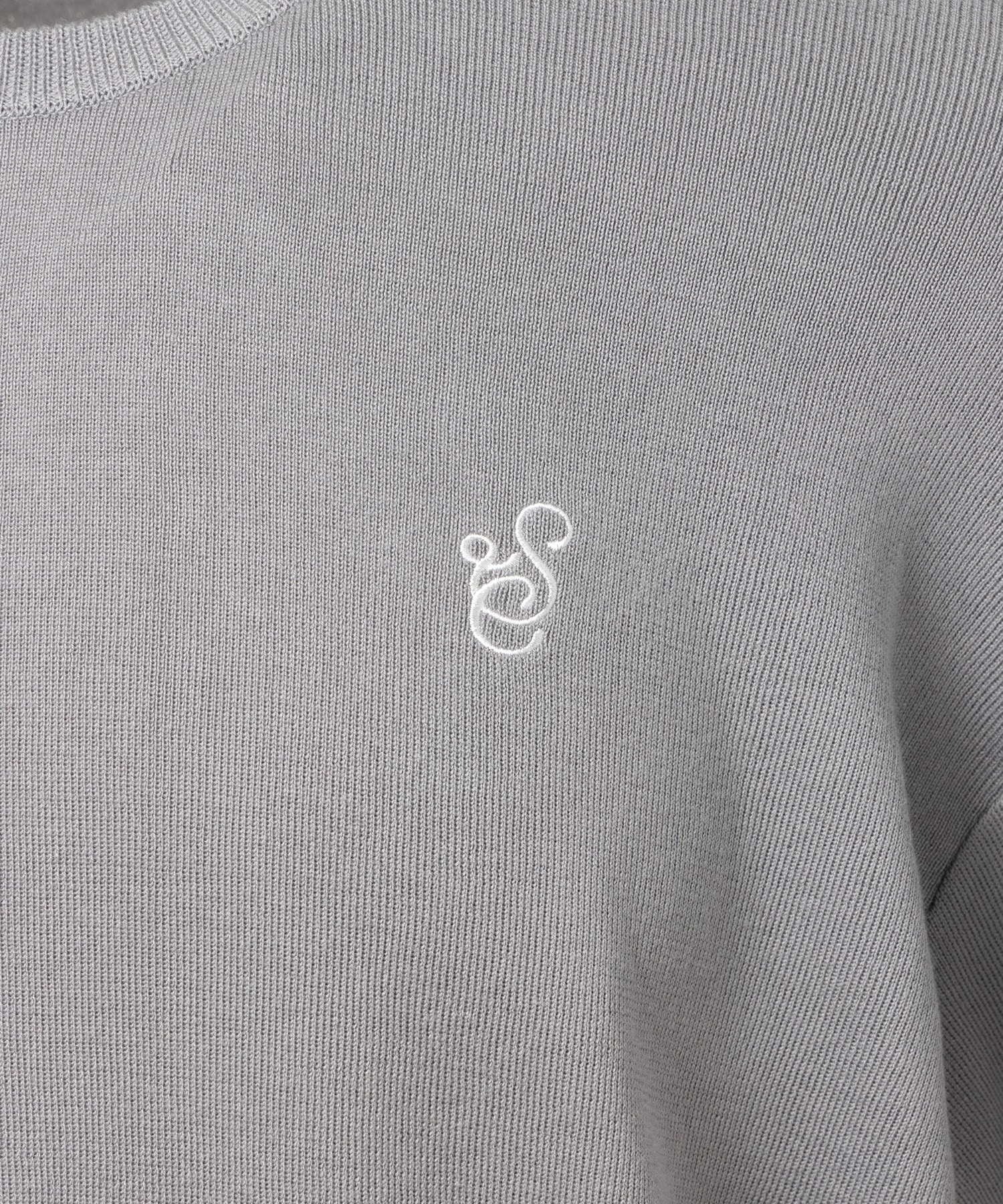 SCRIPT KNIT L/S TEE SimplyComplicated