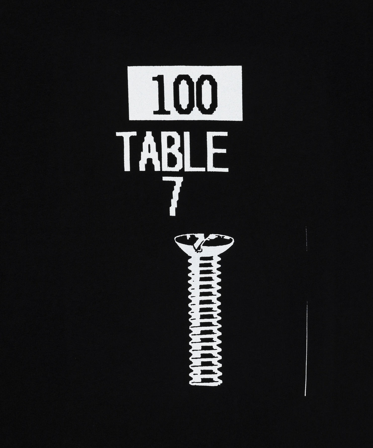 TOMOO GOKITA - BEAUTIFUL RECEIPT S/S TEE LOOSE JOINTS