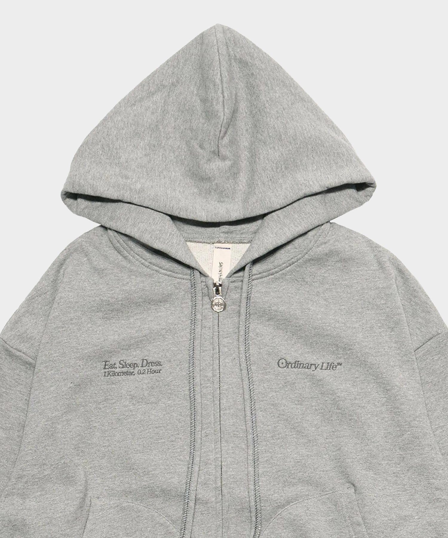 ORDINARY OLD STYLE ZIP HOODIE ISSUE 7 SHINYAKOZUKA