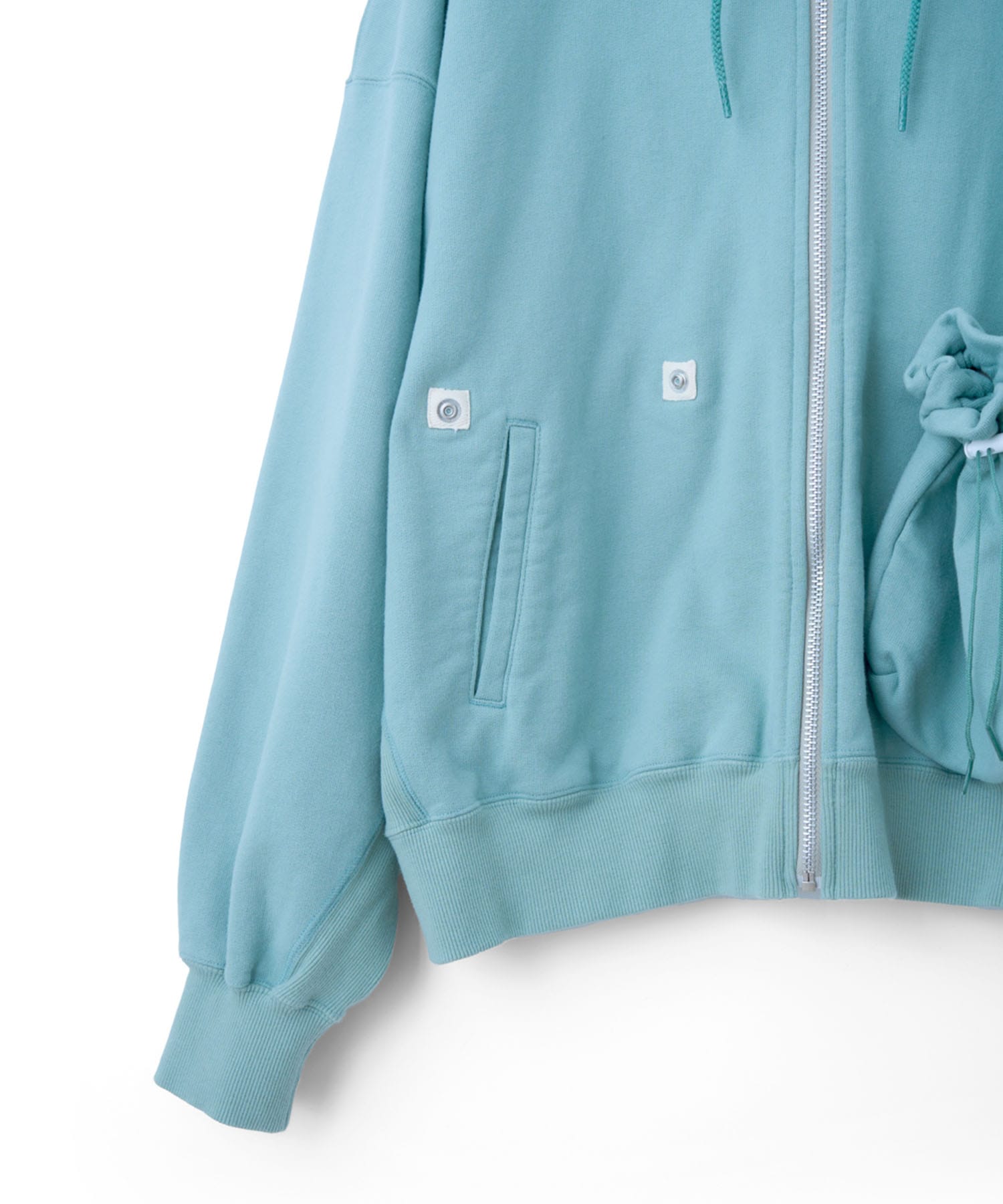 KINCHAKU ZIPUP HOODIE refomed