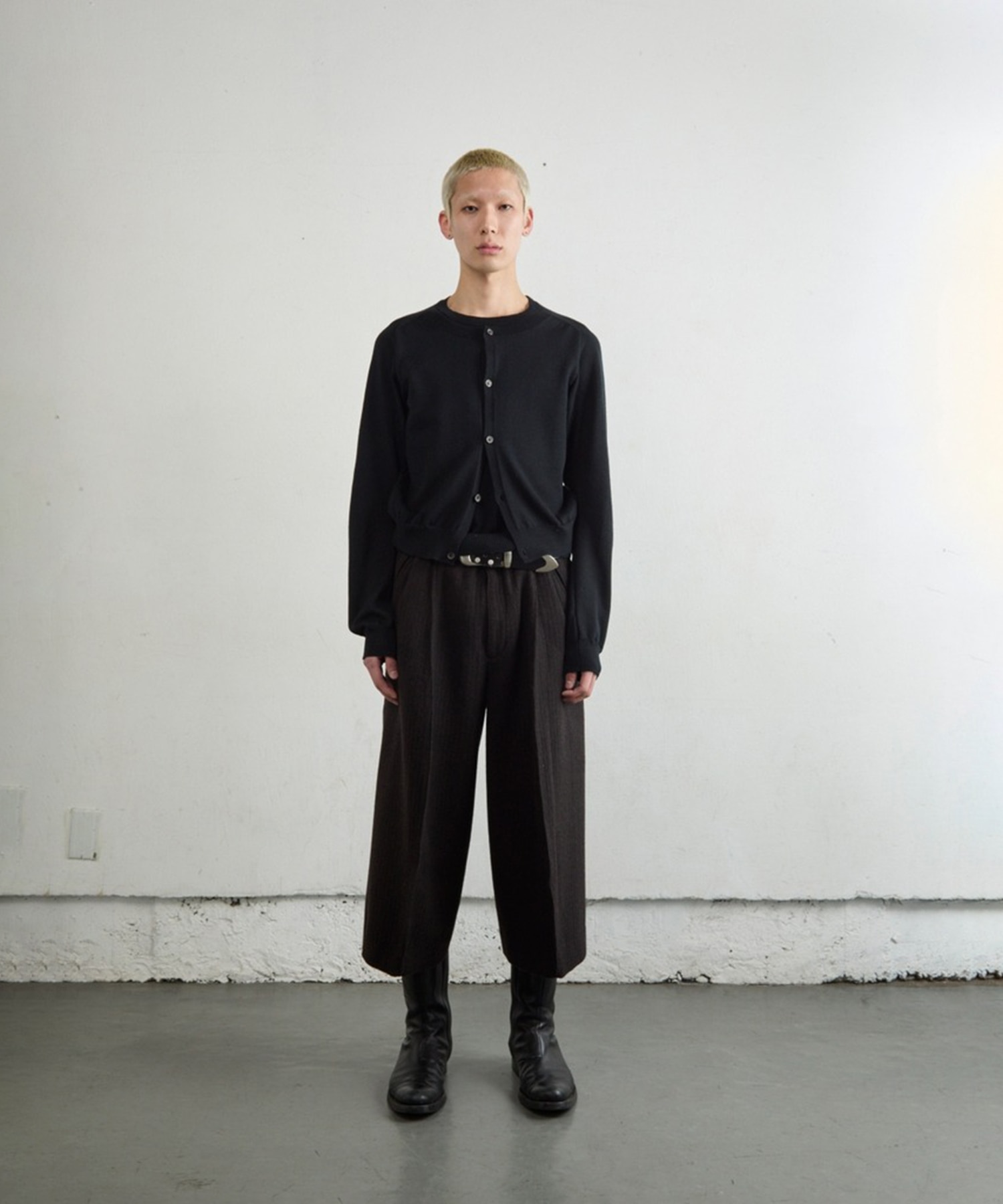 DOUBLE LAYERD SWEATER NVRFRGT