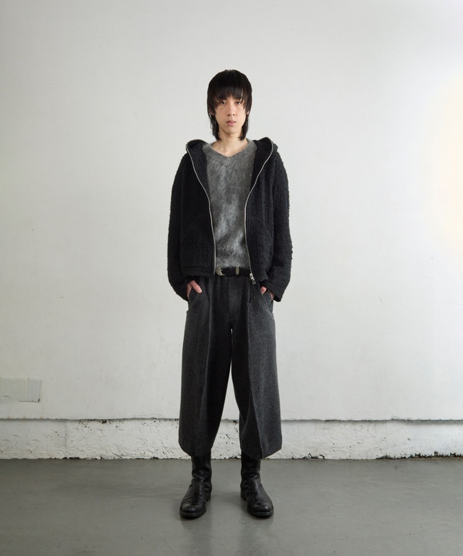 FULL ZIP UP HOODIE NVRFRGT