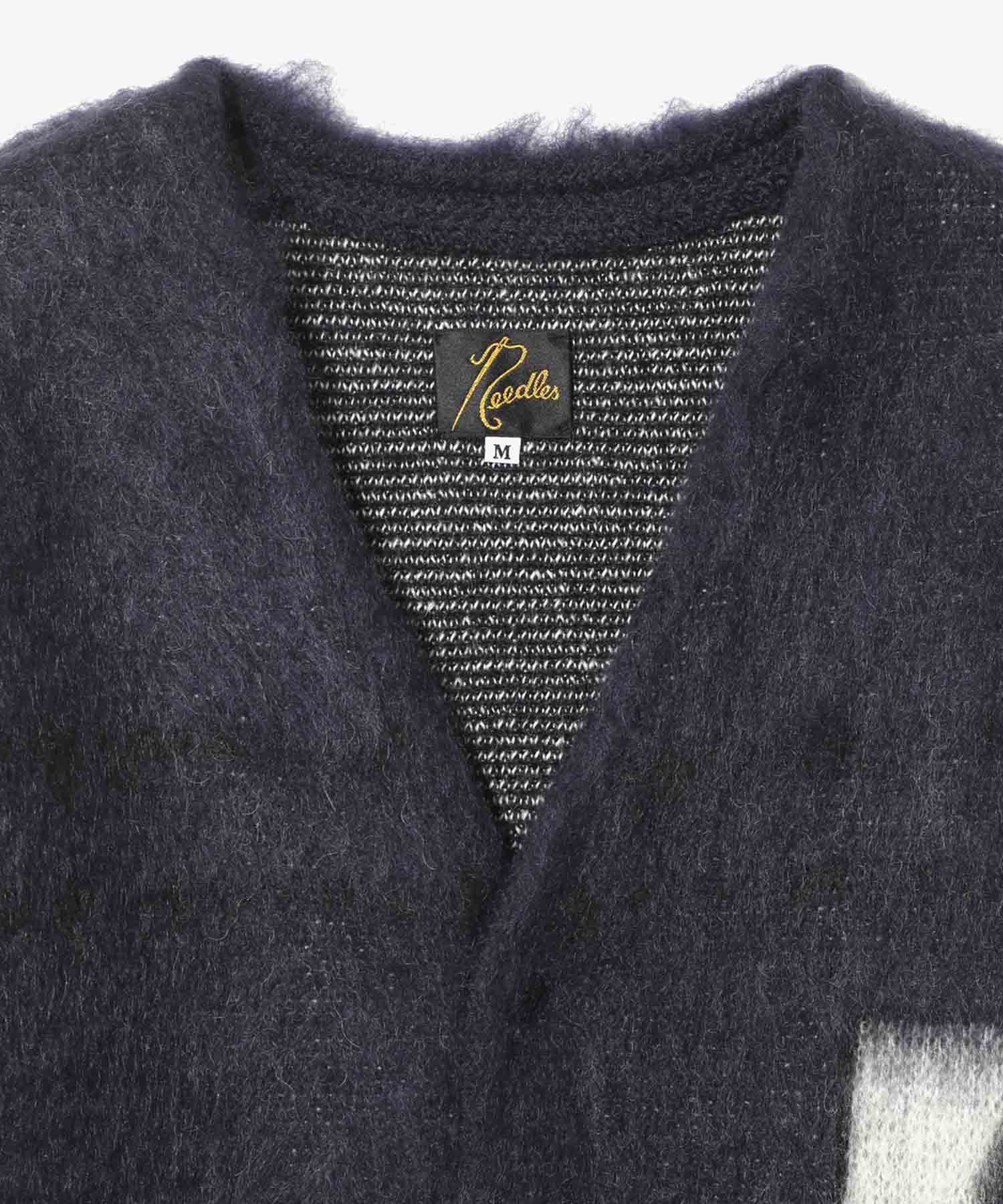 Mohair Cardigan Emblem Needles