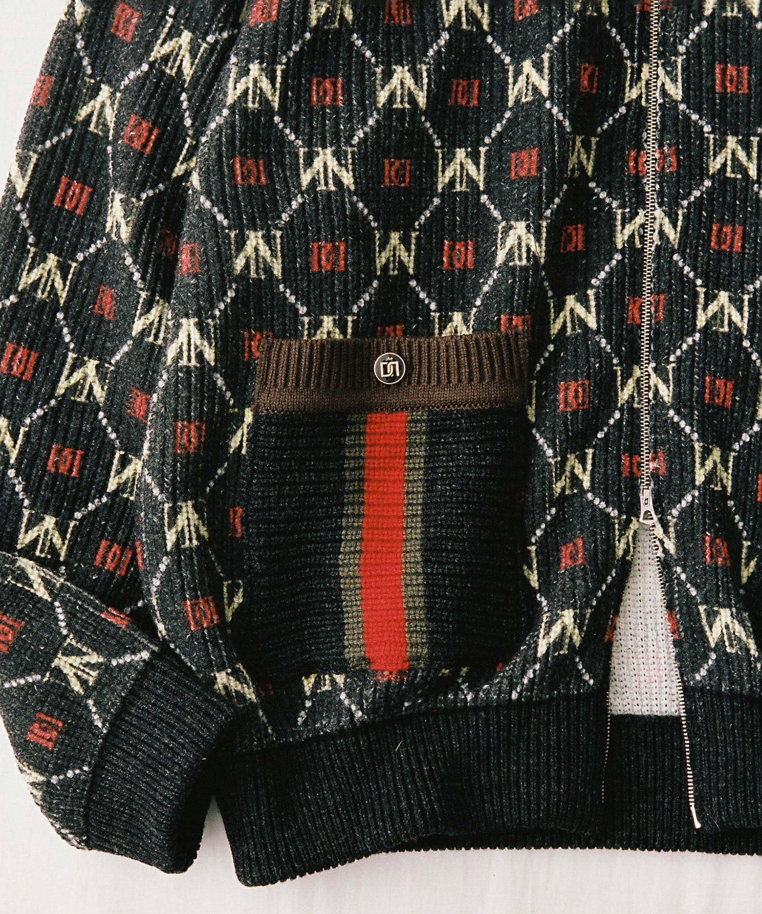 DRIVERS YARDIE PRINT KNIT The DUFFER N NEPHEWS