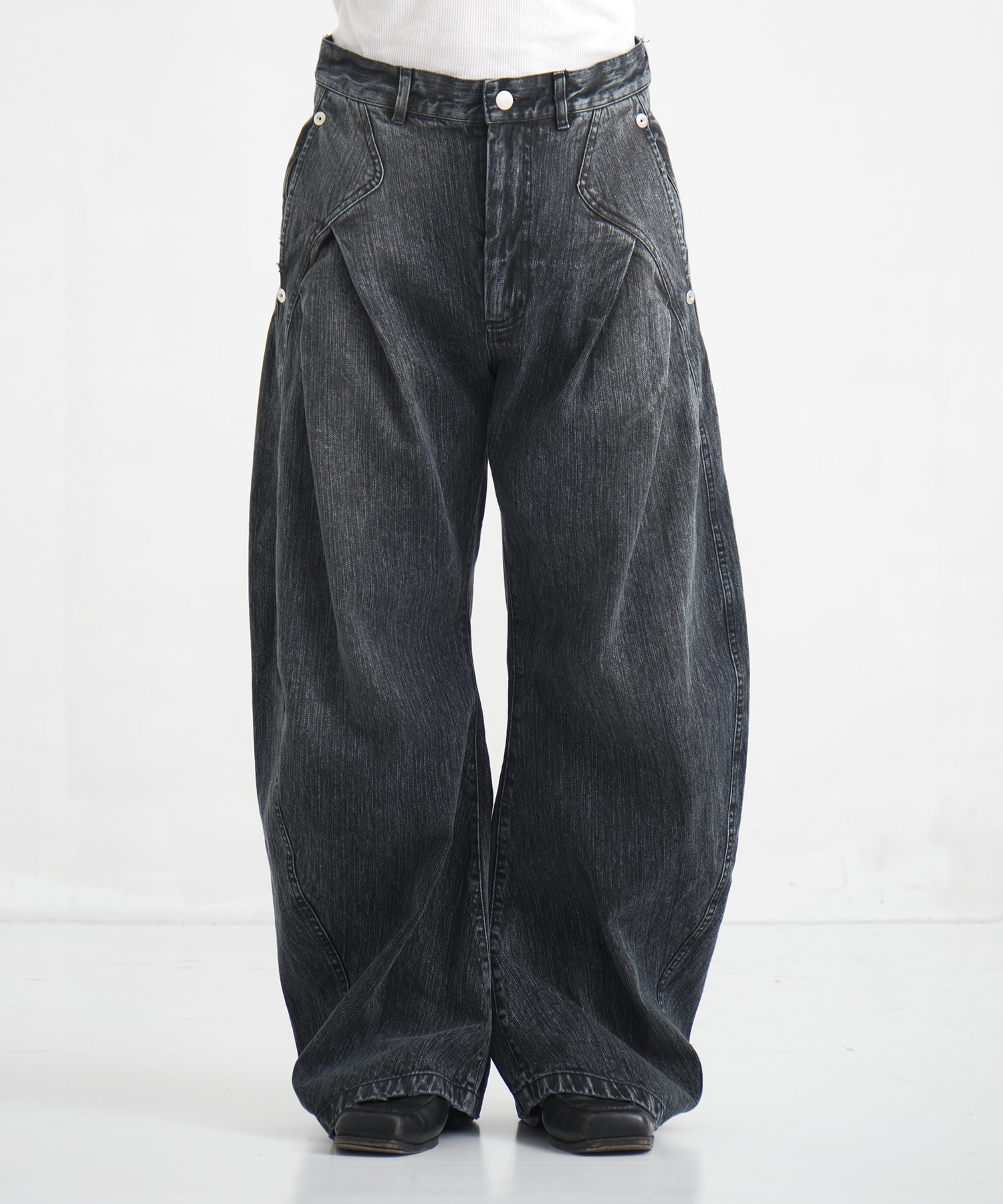 COLOR DYED SLAB CRVED DENIM CONZ