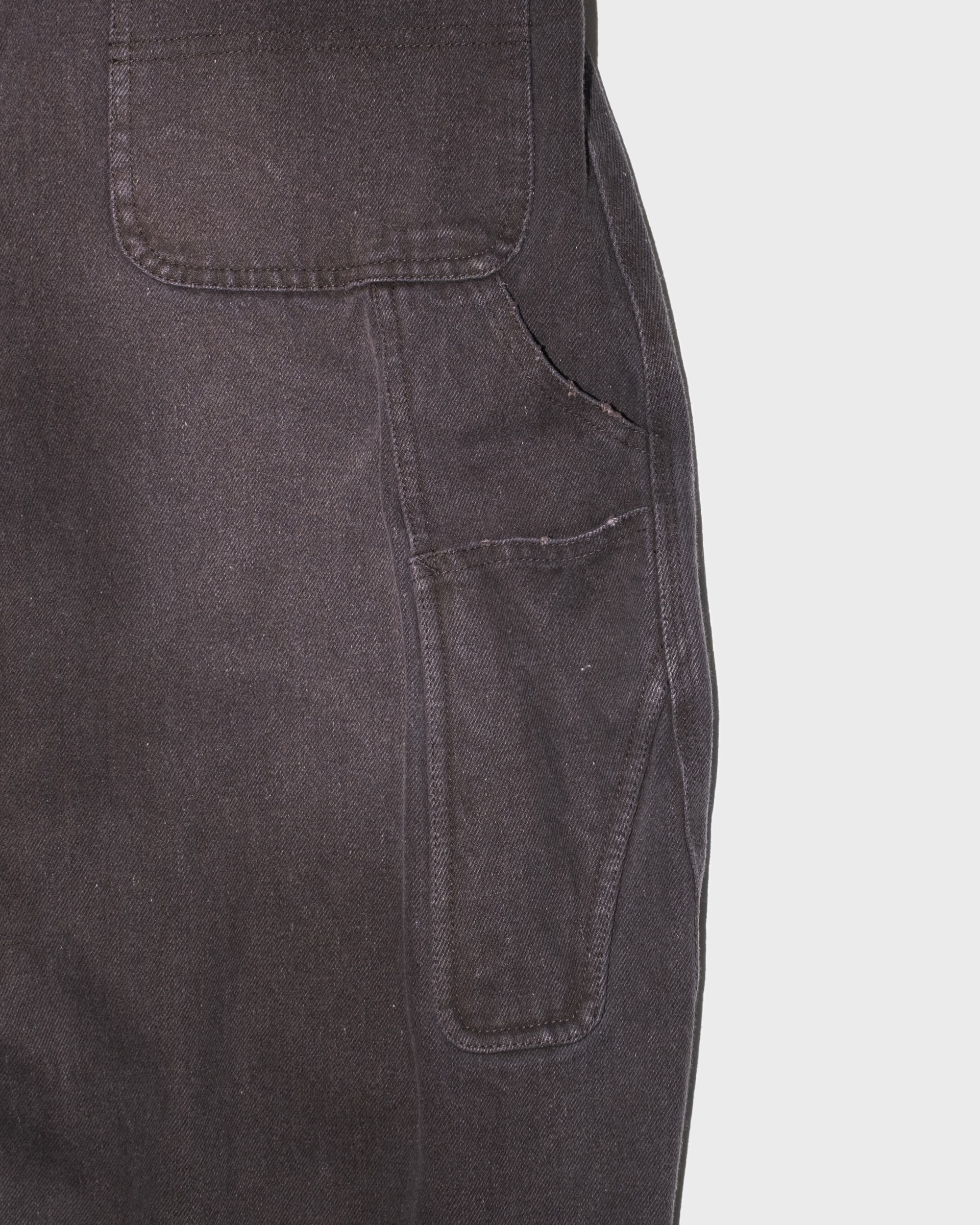 DUCK DOUBLE KNEE CURVED LEG PANTS CONZ