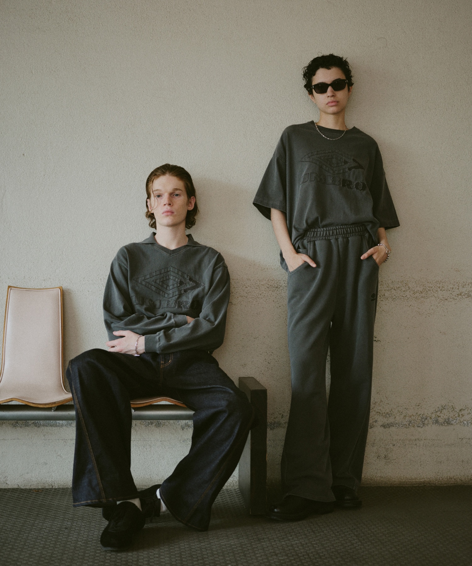 UMBRO 3D FADE SWEAT PANTS JieDa