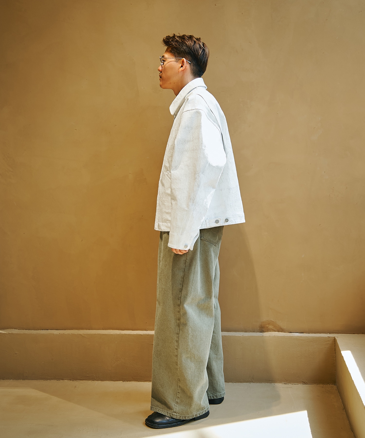 Tucked Denim Jeans Nomat