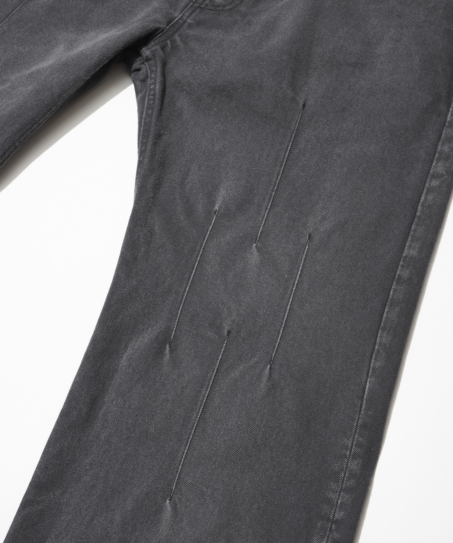 GEOMETRY DENIM PANTS STEAF