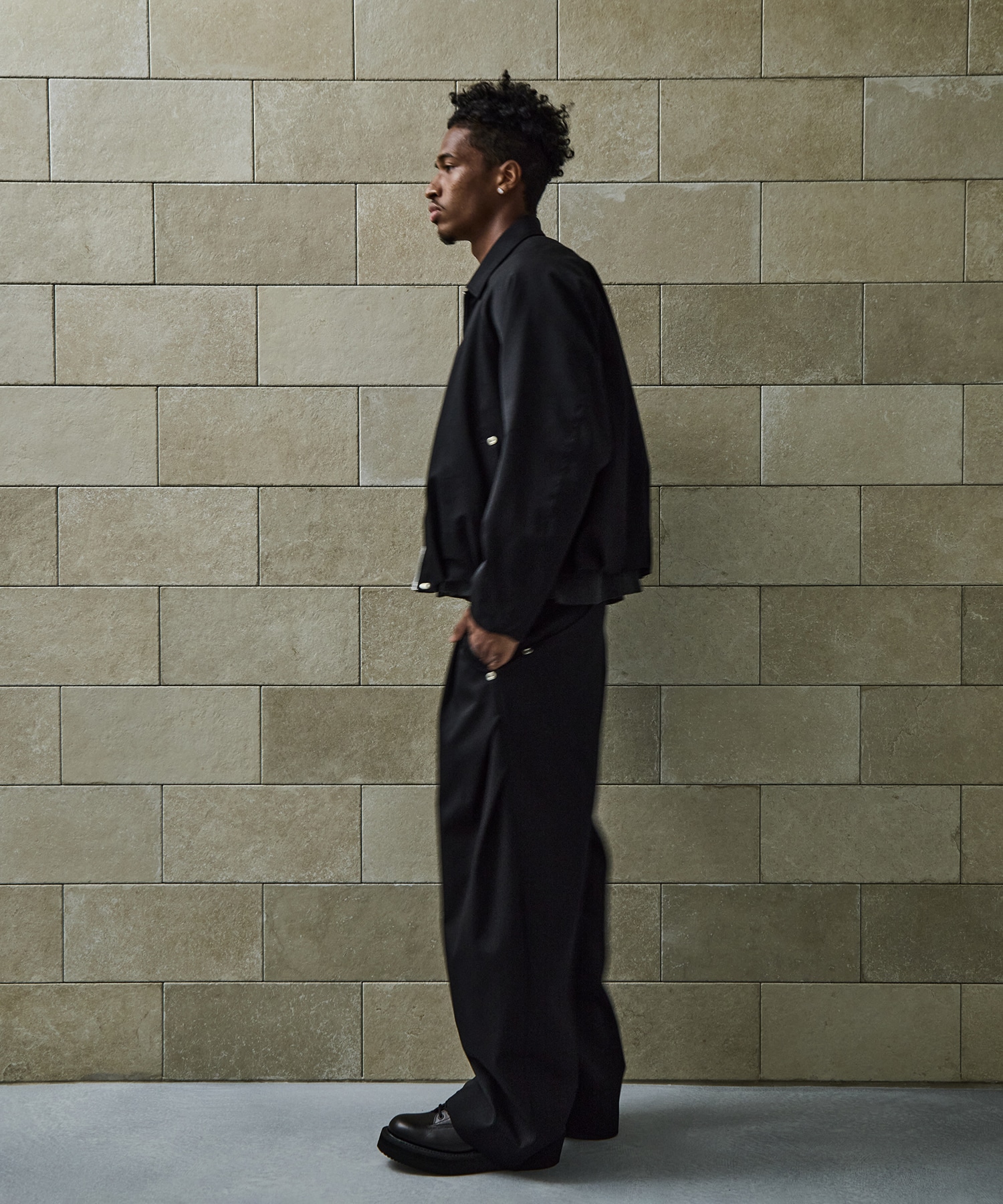 CURVE LEG TROUSERS GABA CONZ