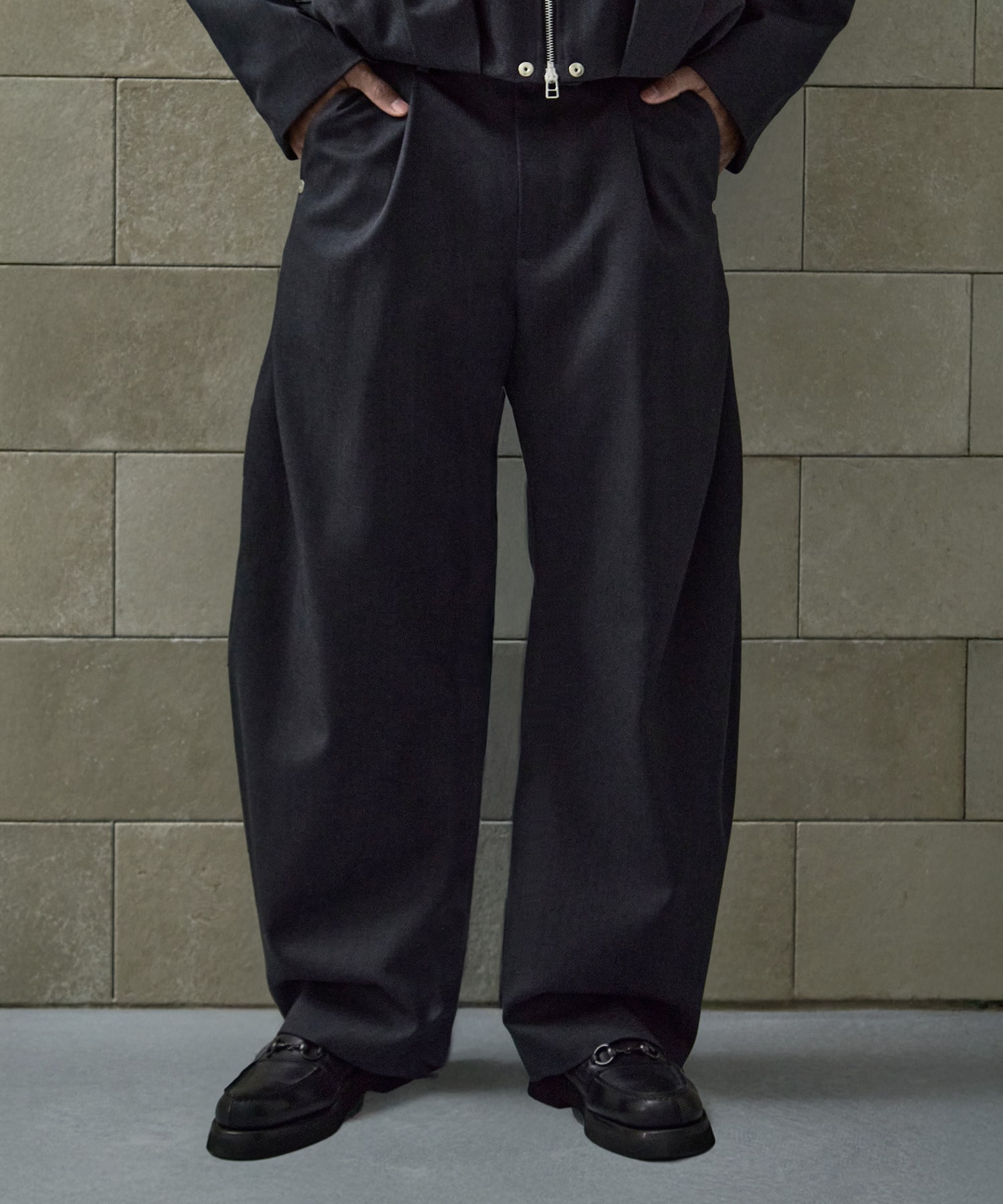 CURVE LEG TROUSERS GABA CONZ