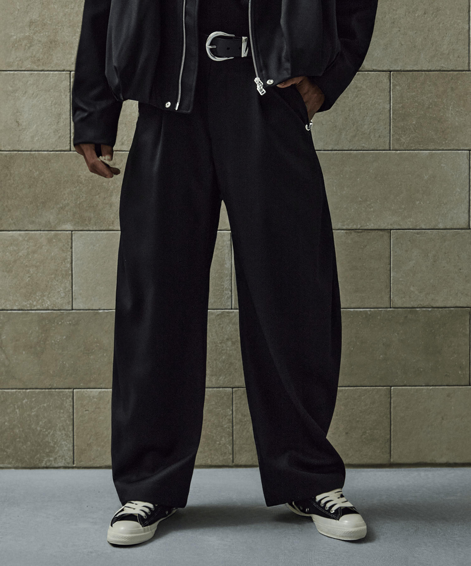 CURVE LEG TROUSERS GABA CONZ