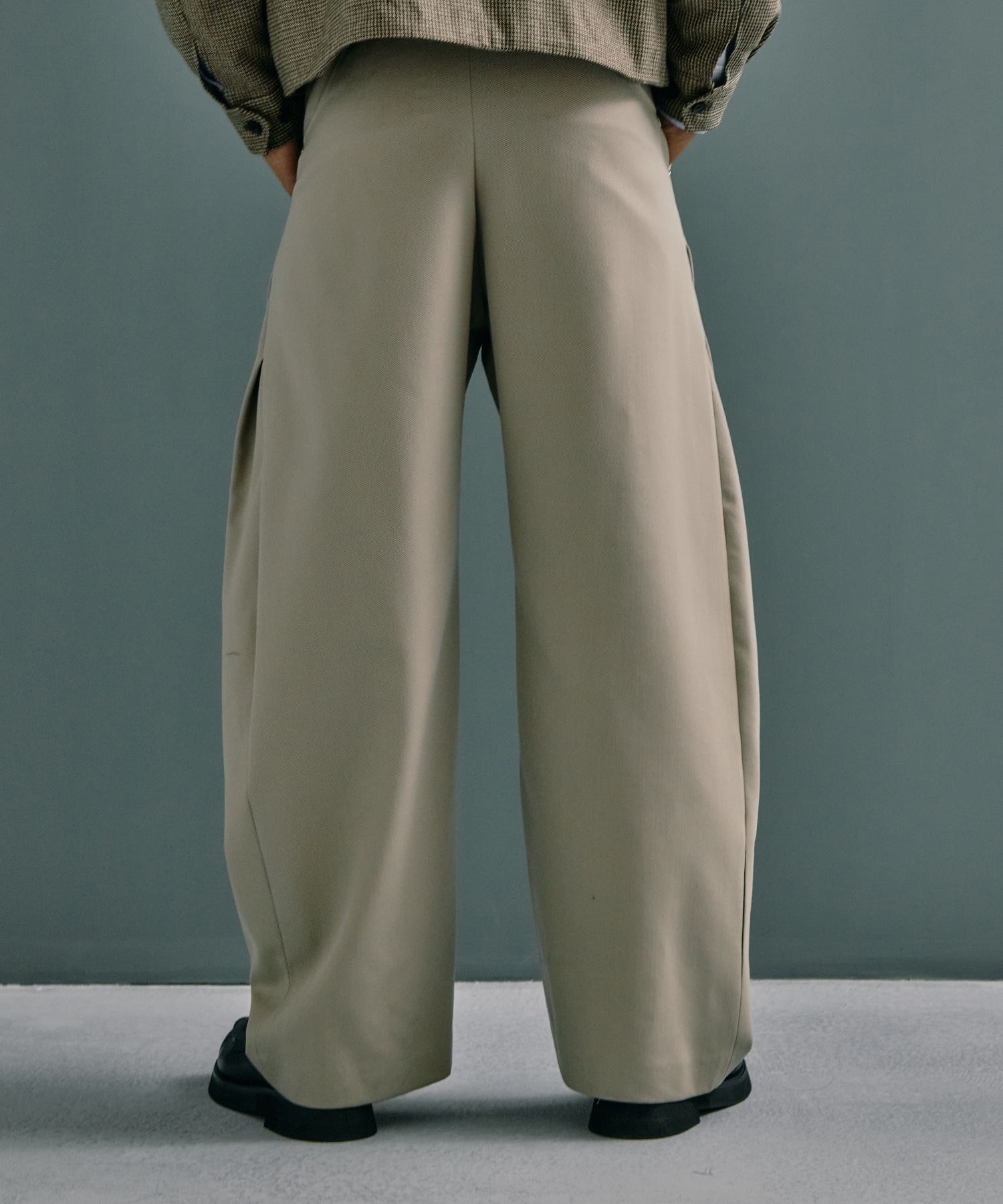 CURVE LEG TROUSERS GABA CONZ
