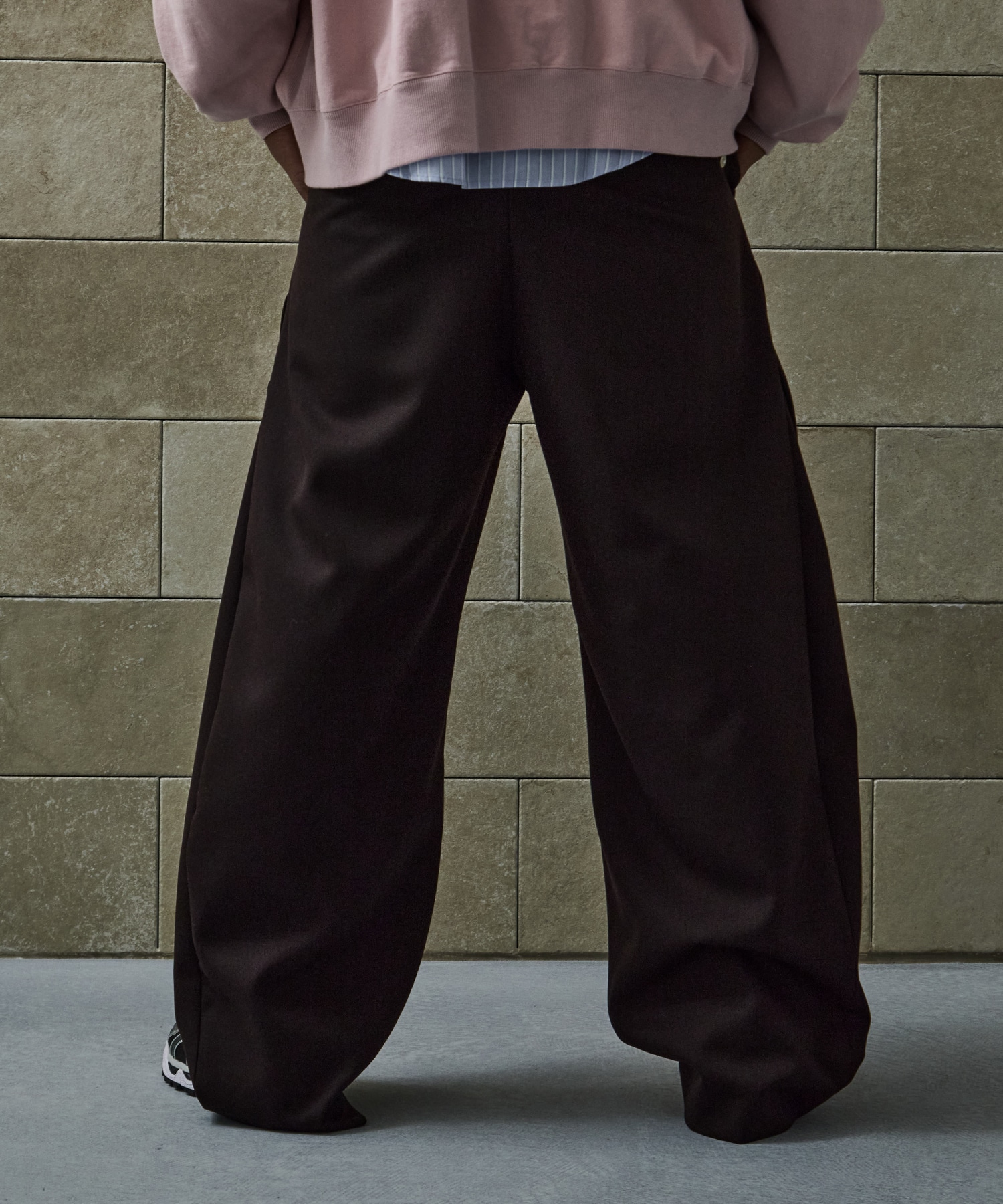 CURVE LEG TROUSERS GABA CONZ