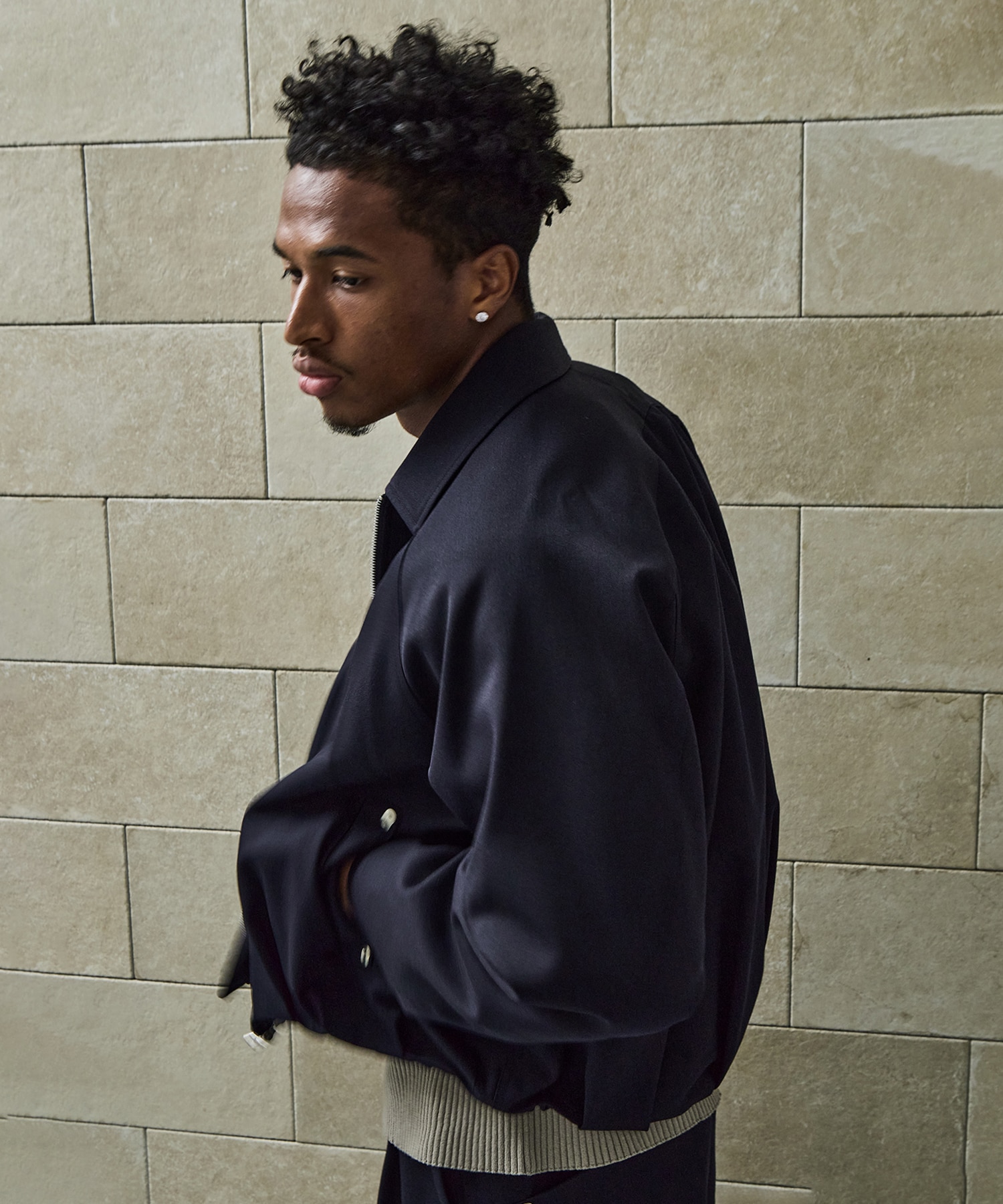 BALOON ZIP UP JACKET CONZ