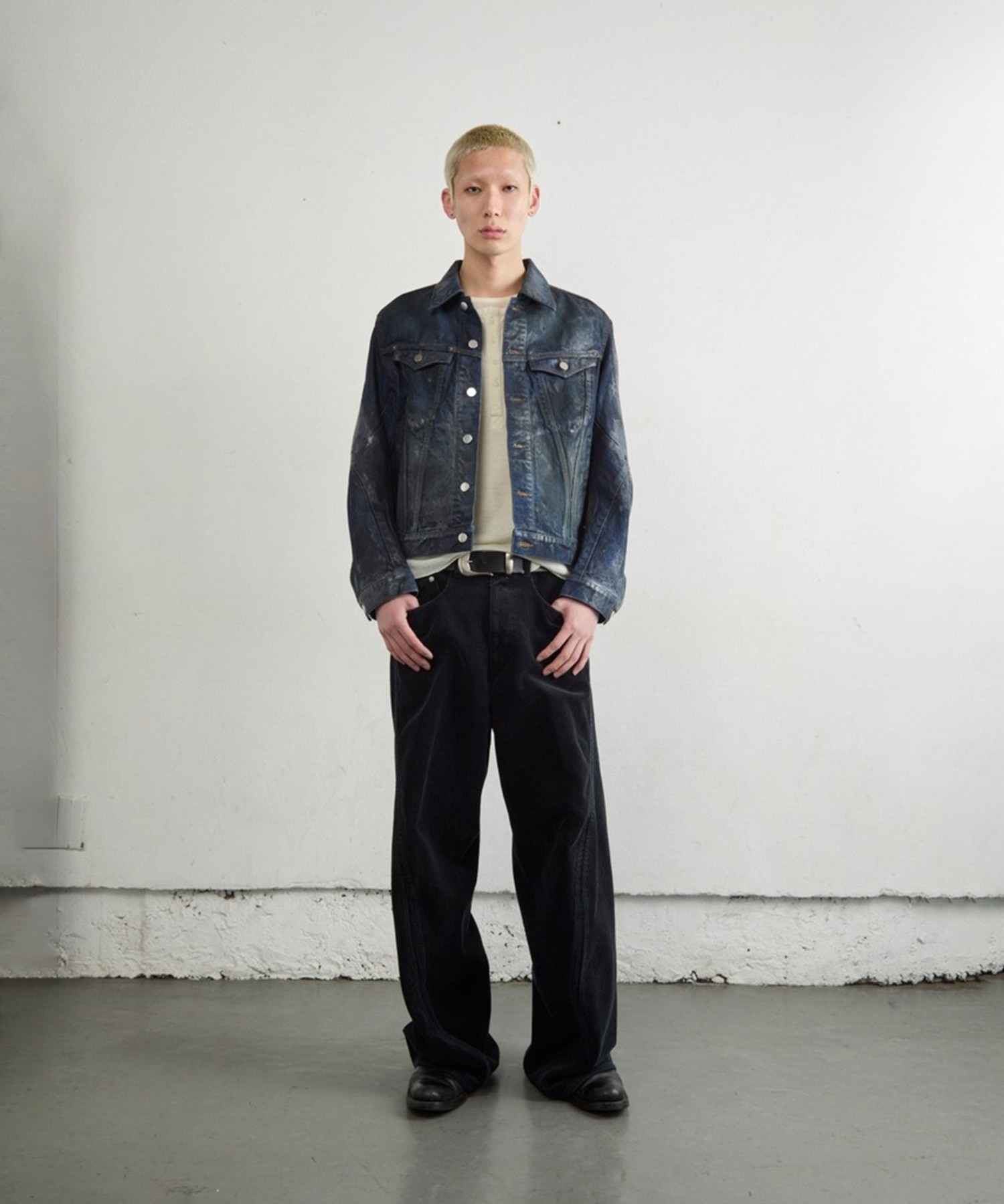 3D TRUCKER JACKET NVRFRGT