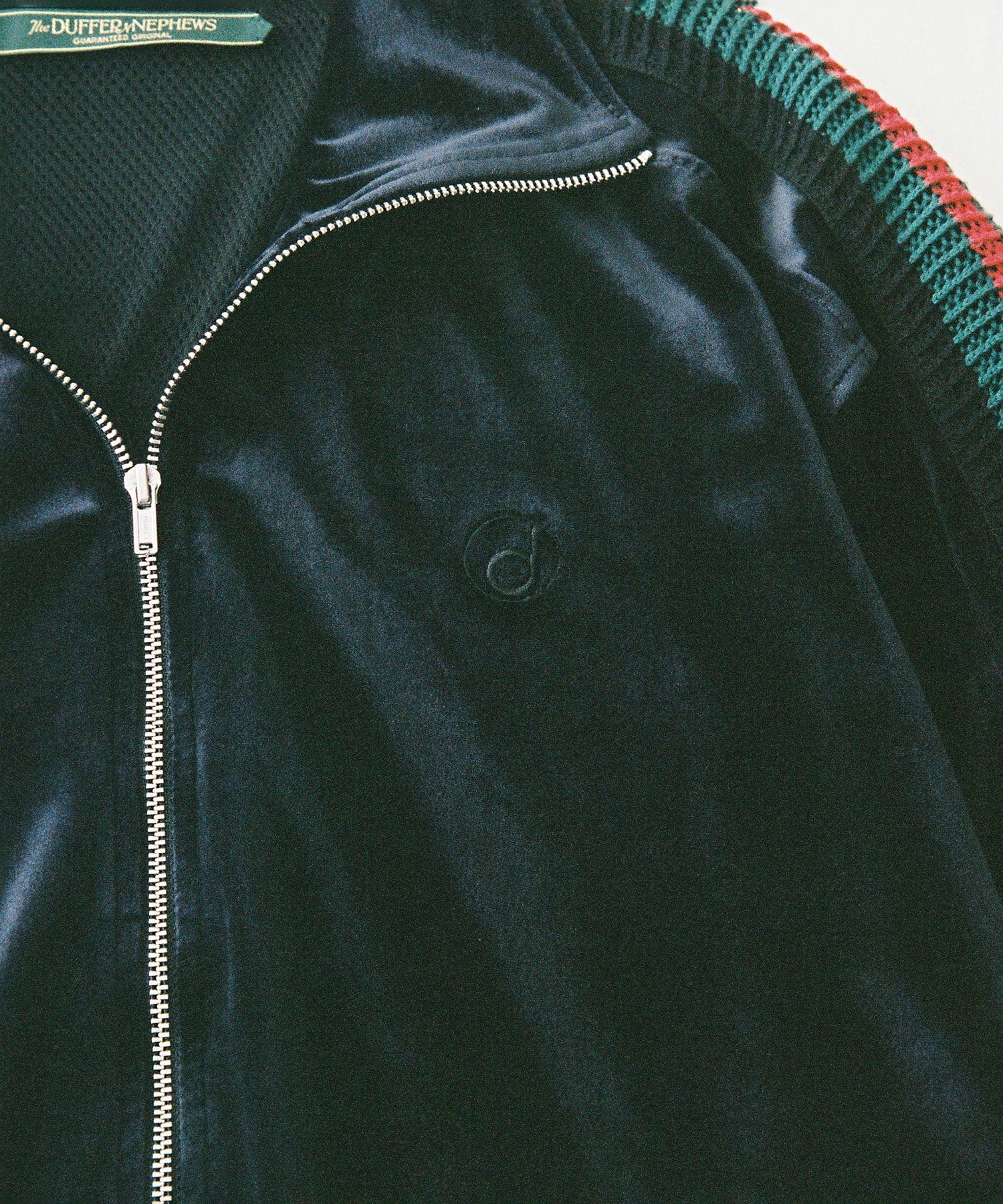 TRACK JACKET VELOURS The DUFFER N NEPHEWS