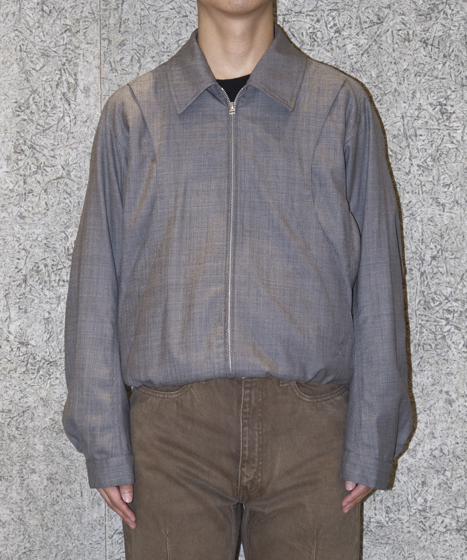 別注 wool utility jacket NVRFRGT