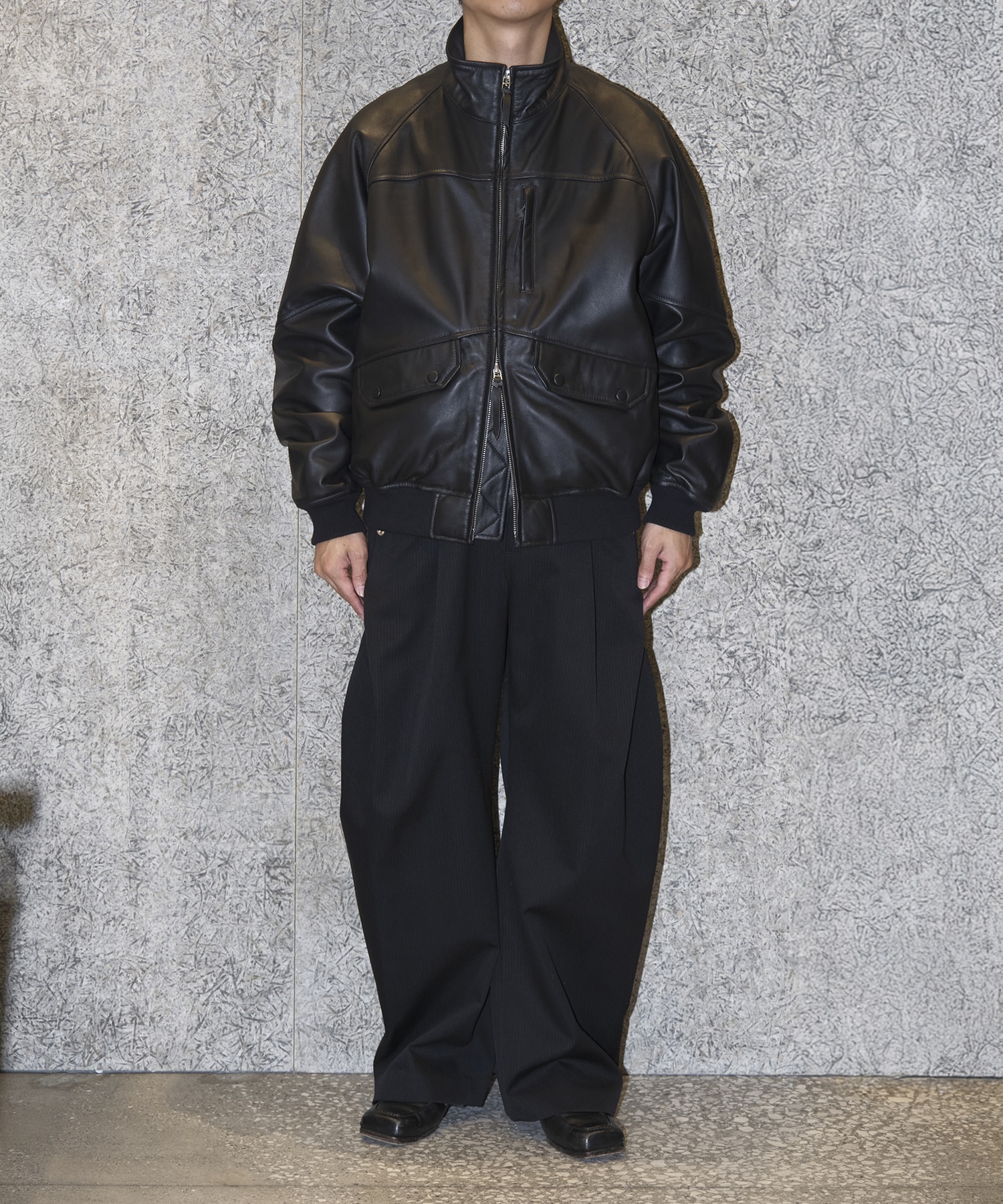 HIGH NECK BLOUSON CCU